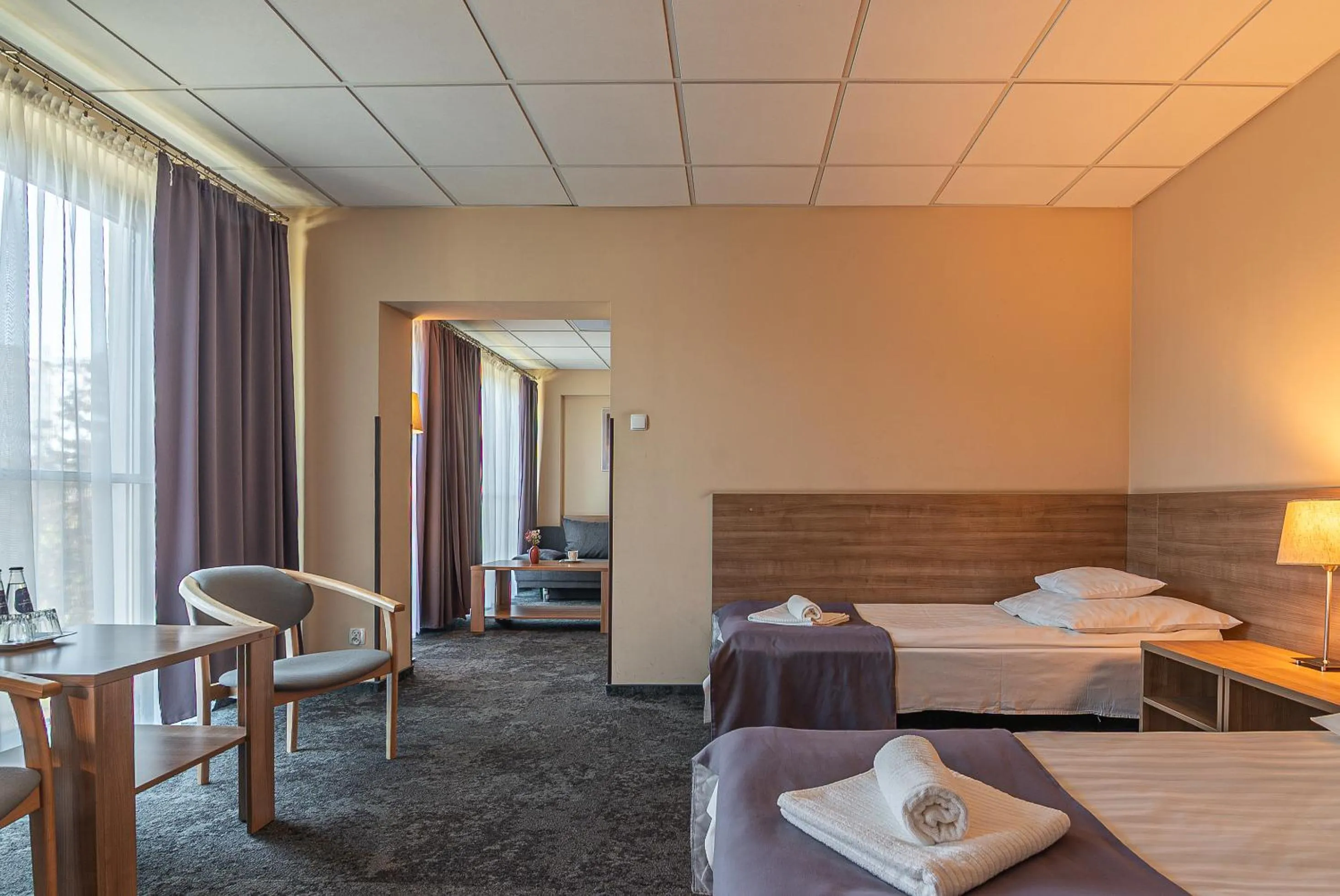 Bed in Hotel Olimpijski