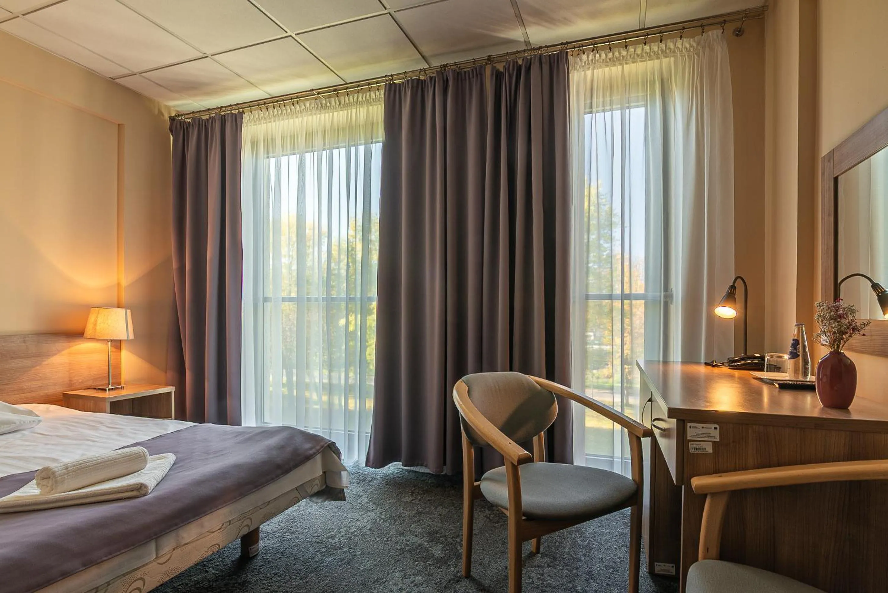 Bed in Hotel Olimpijski