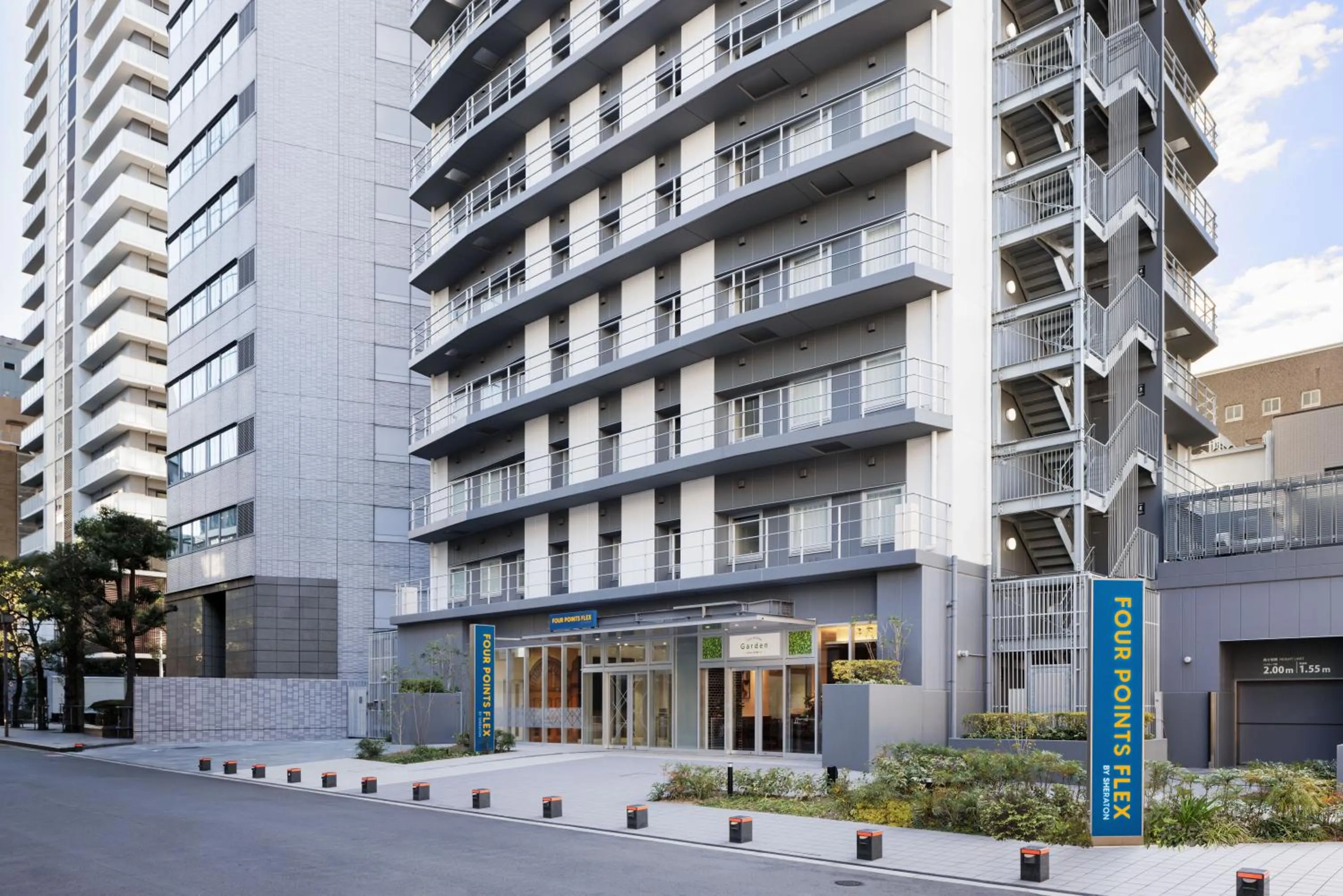 Property building in Four Points Flex by Sheraton Osaka Honmachi