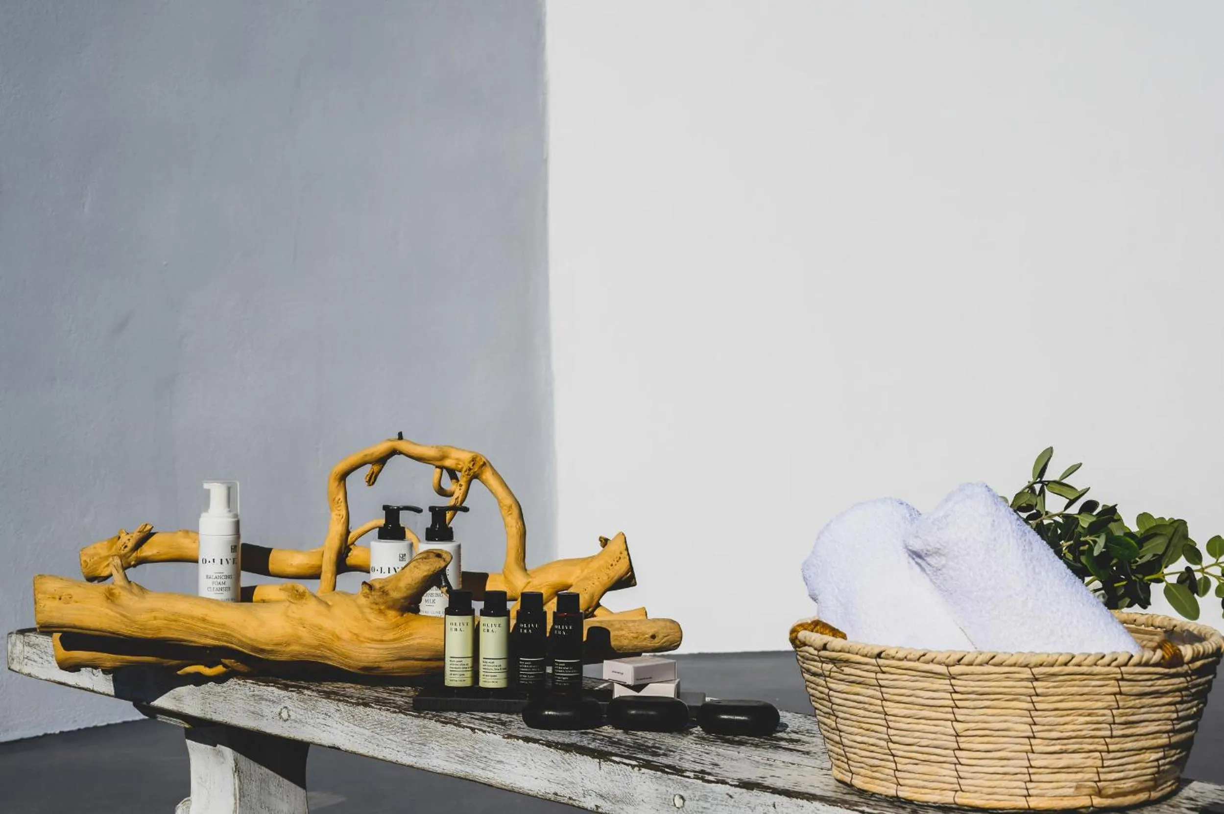 towels in Santolia Art Suites