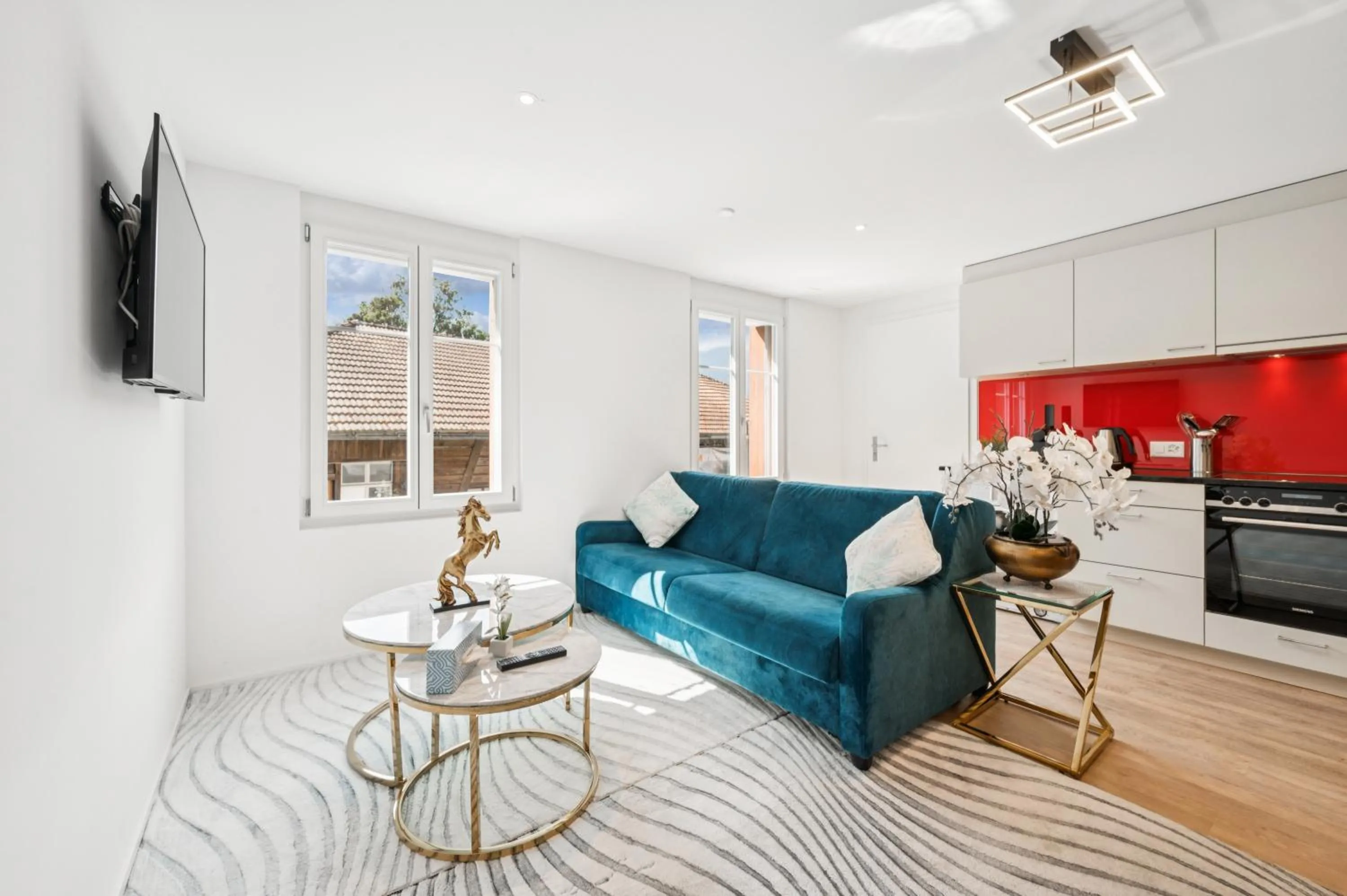 Living room in Hotel Sonne Interlaken-Matten