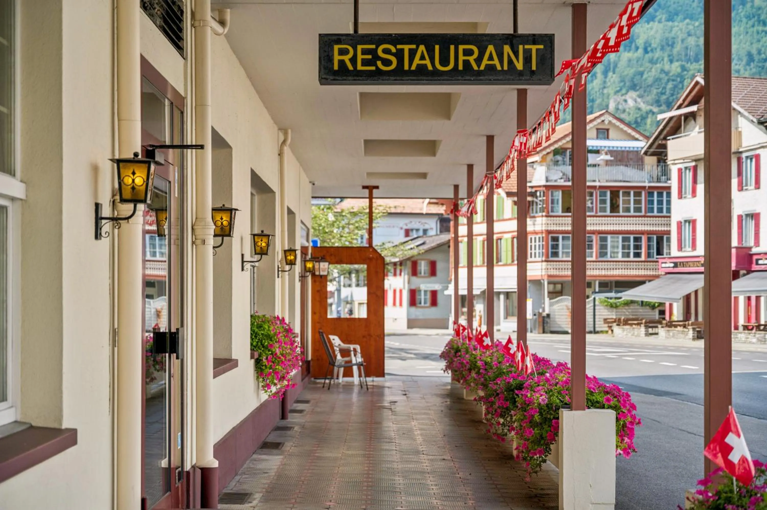Property building in Hotel Sonne Interlaken-Matten
