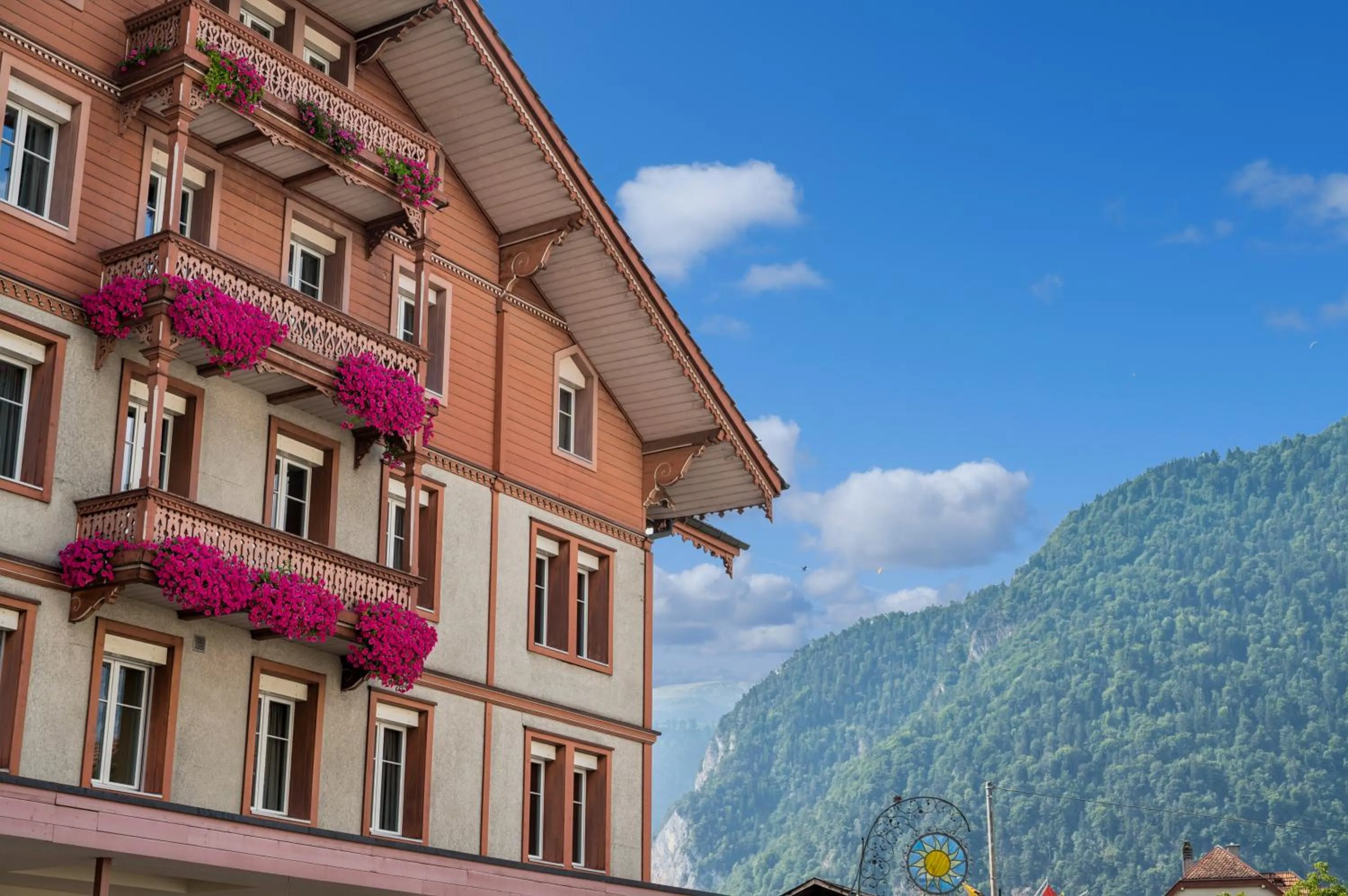 Property building in Hotel Sonne Interlaken-Matten