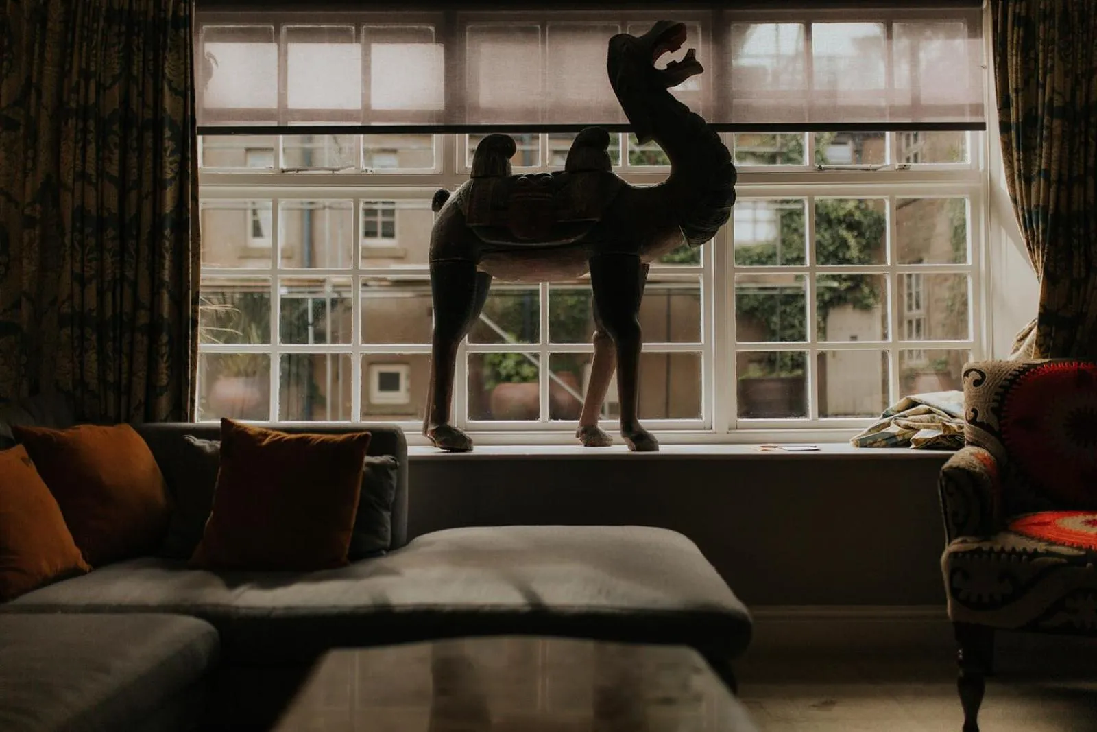 Living room in Newton Hall