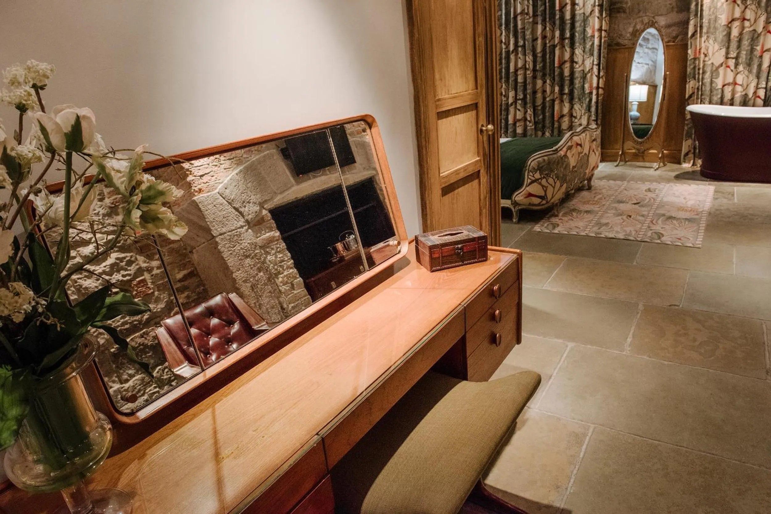 Decorative detail in Newton Hall