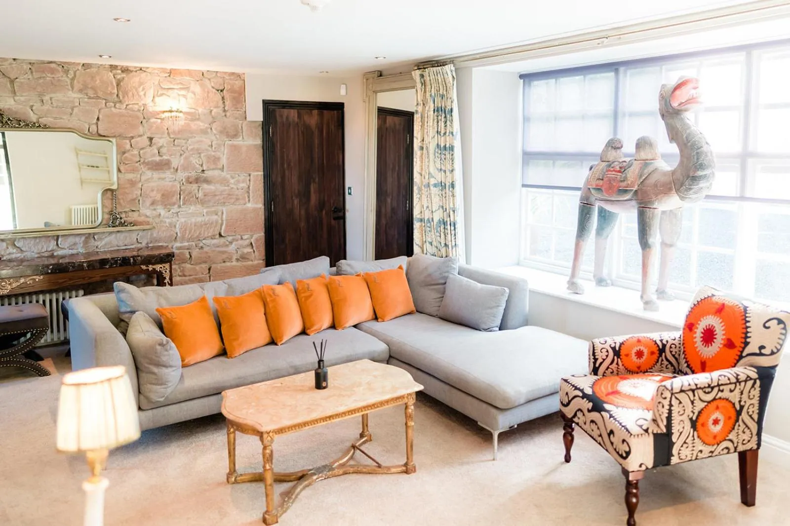 Living room in Newton Hall