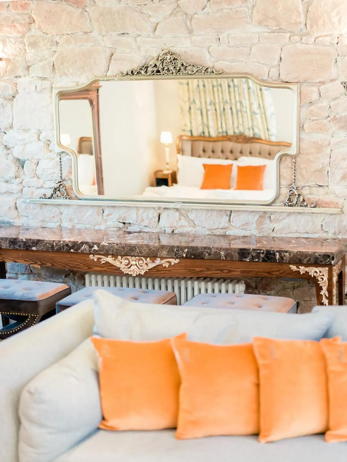 Living room in Newton Hall