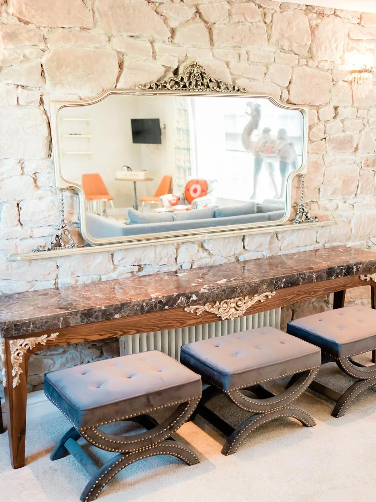 Decorative detail in Newton Hall