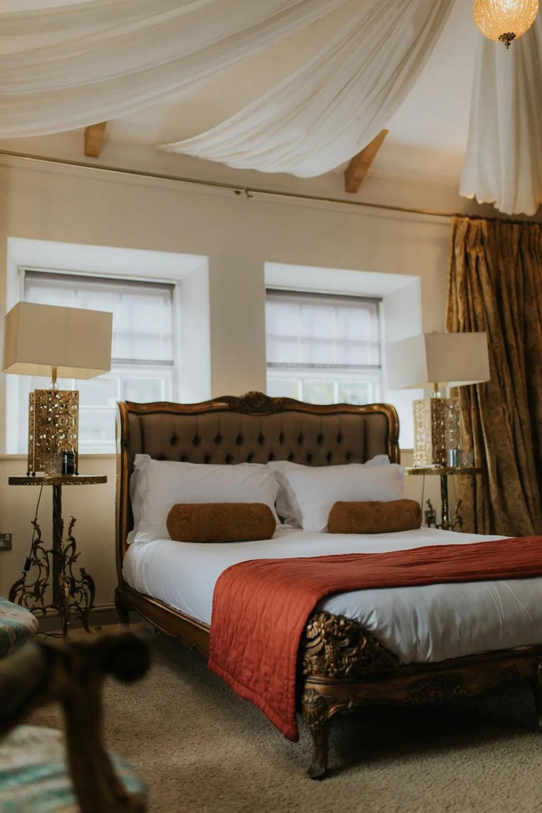 Bedroom, Bed in Newton Hall