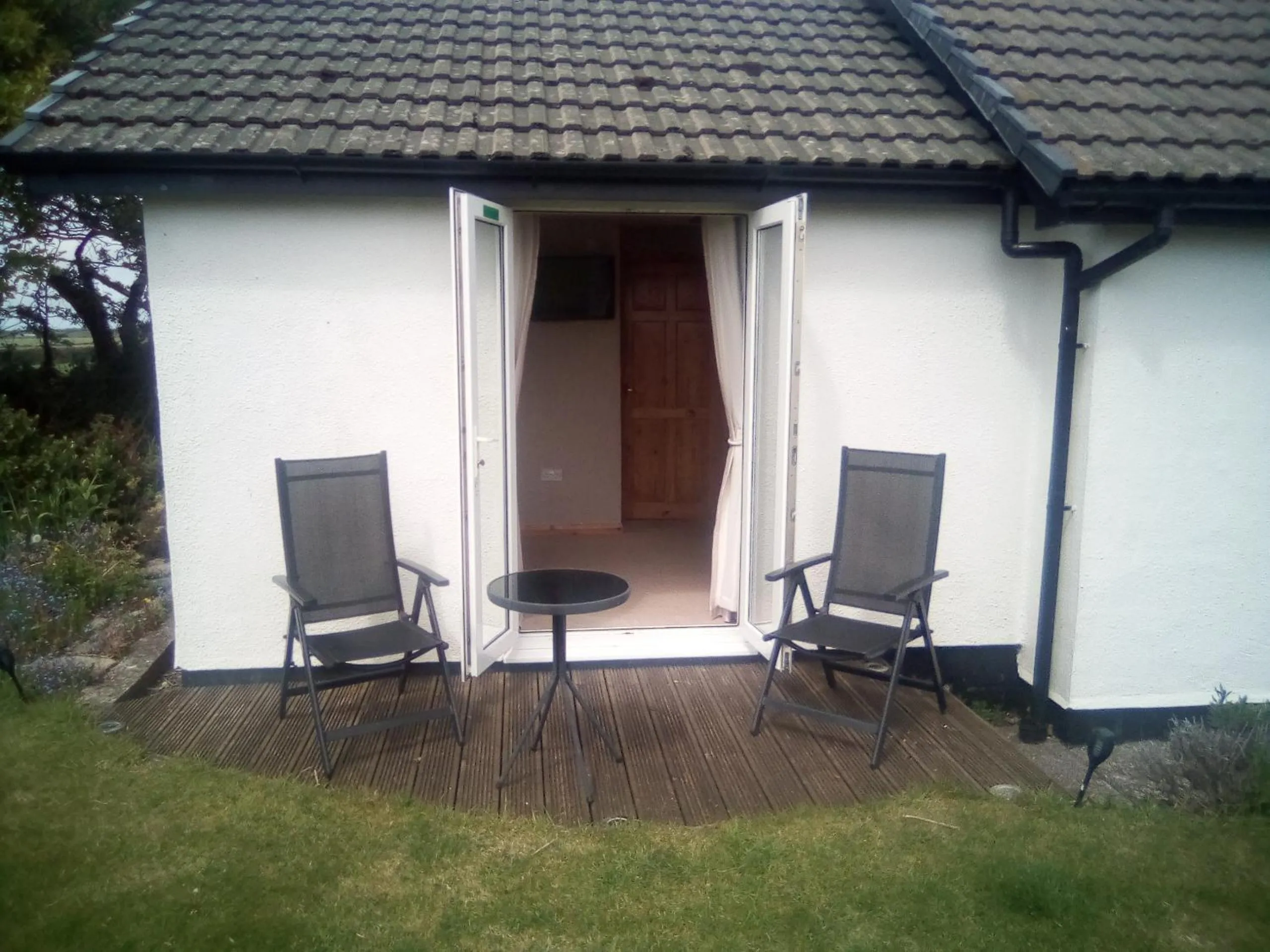 Patio in West Point B&B