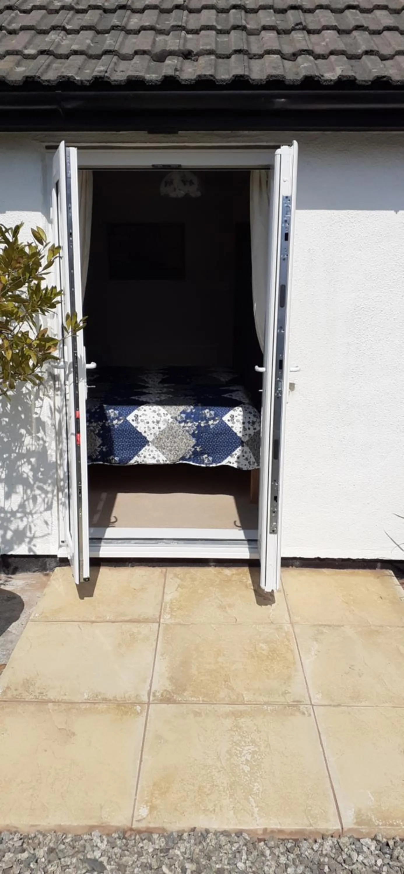 Patio in West Point B&B