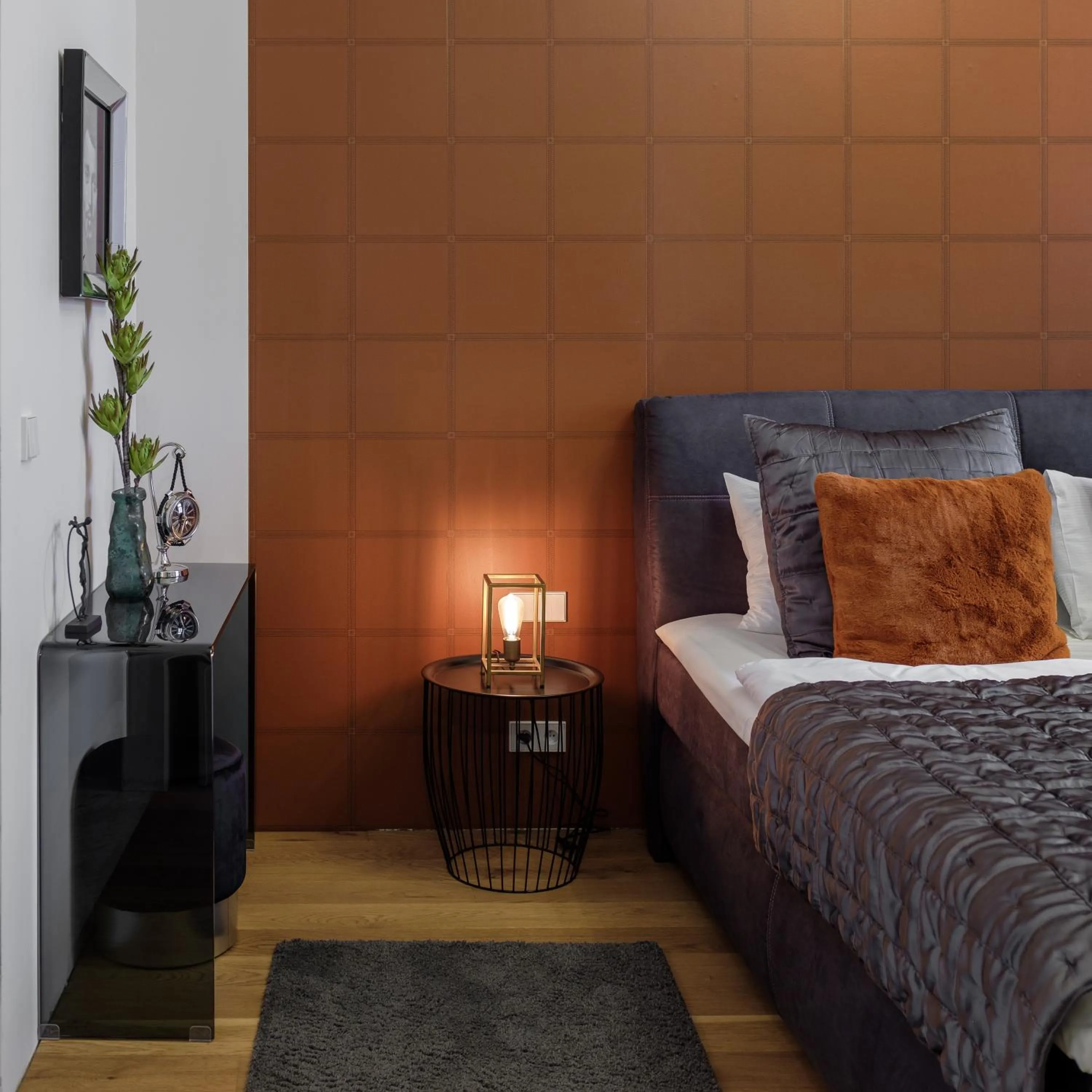 Bedroom, Bed in MN6 Luxury Suites by Adrez