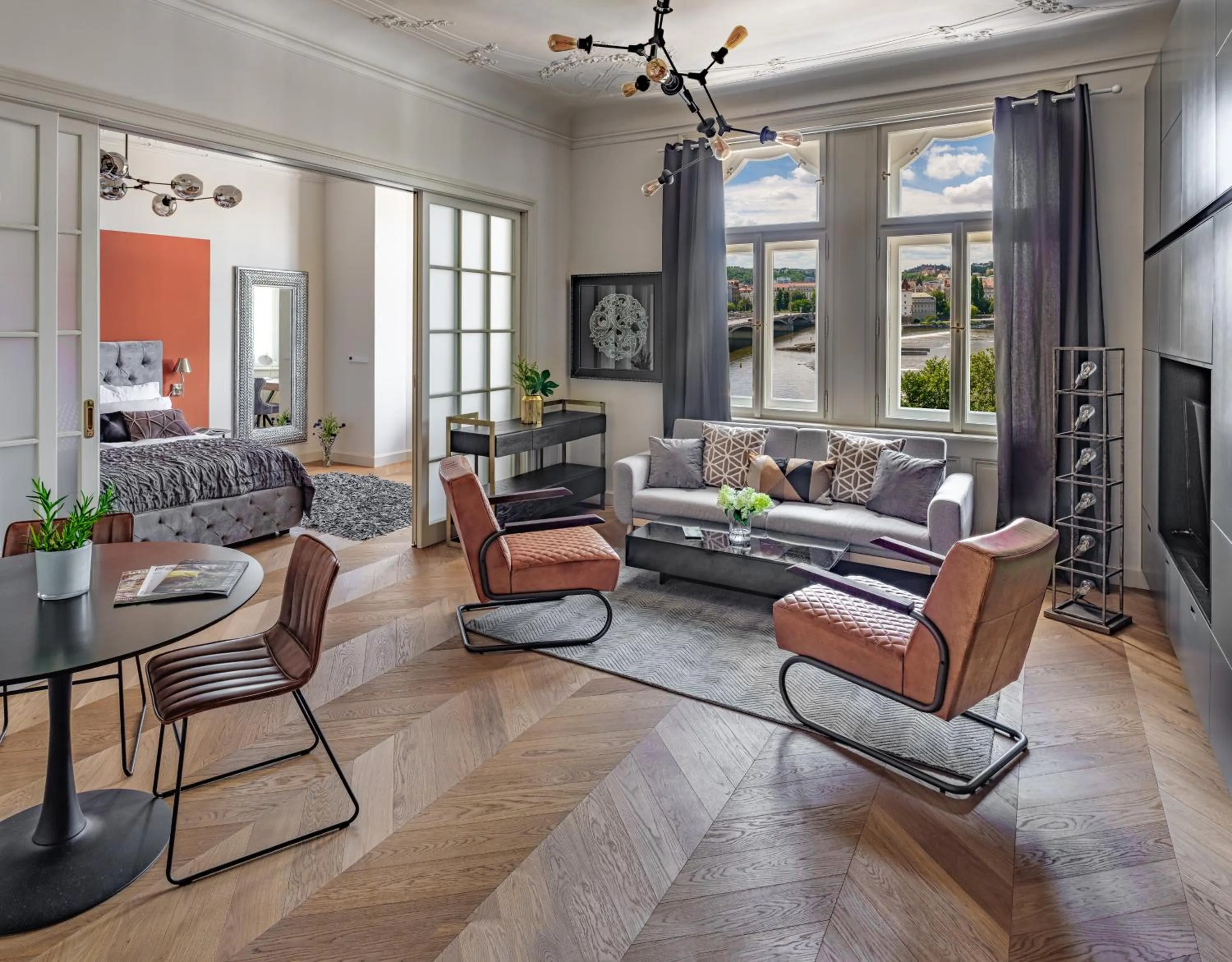 Bed in MN6 Luxury Suites by Adrez