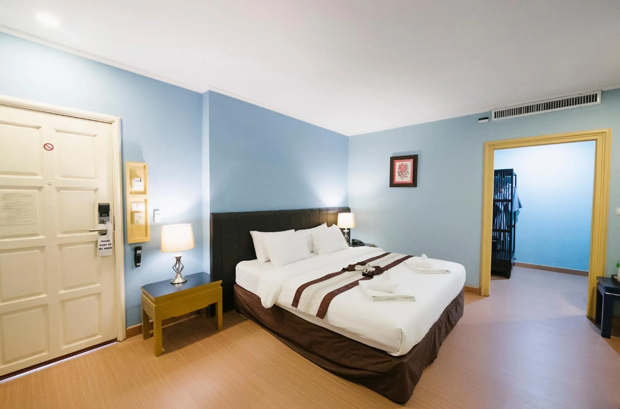 Bed in La Seine City Resort, Chiang Mai