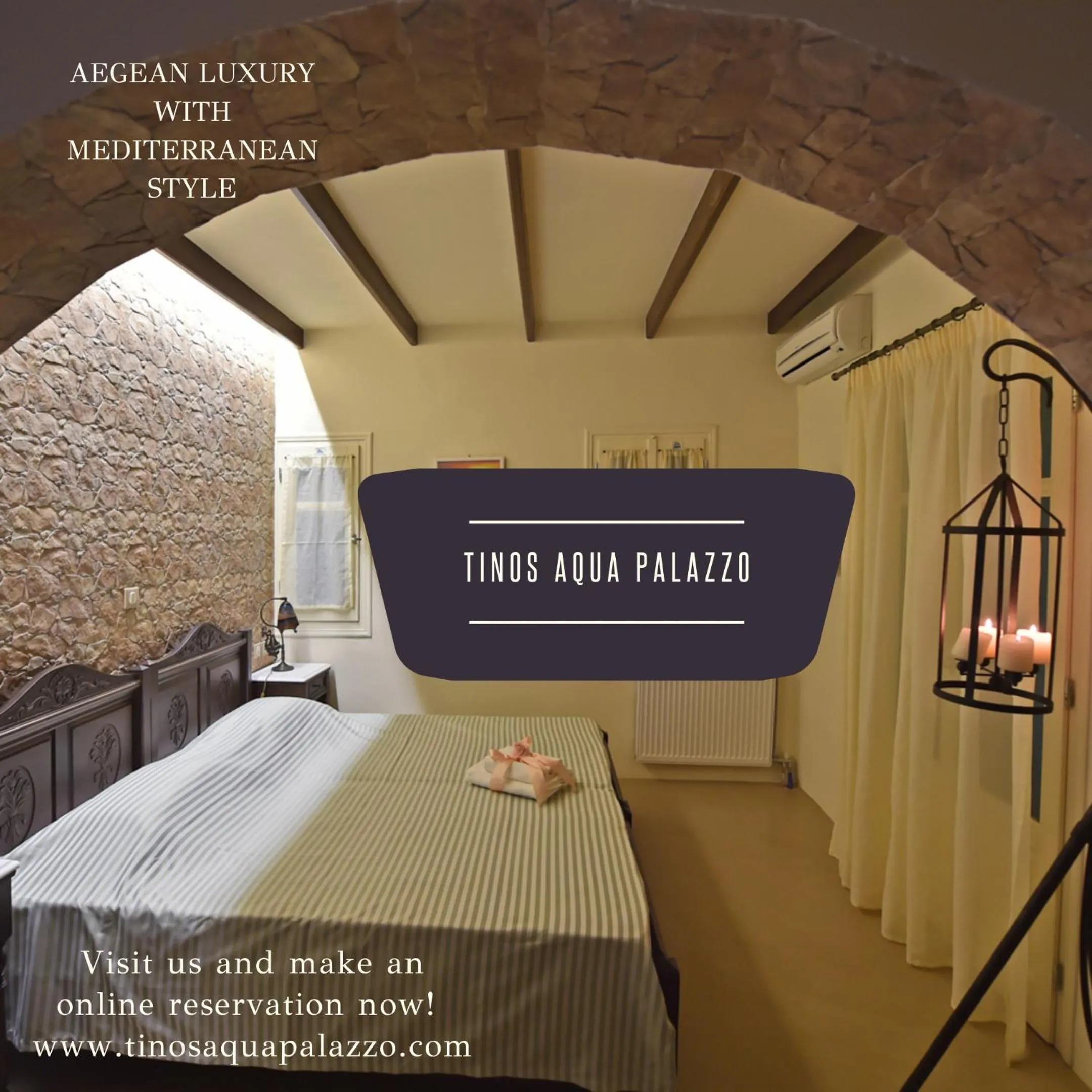 Bedroom in TINOS AQUA PALAZZO