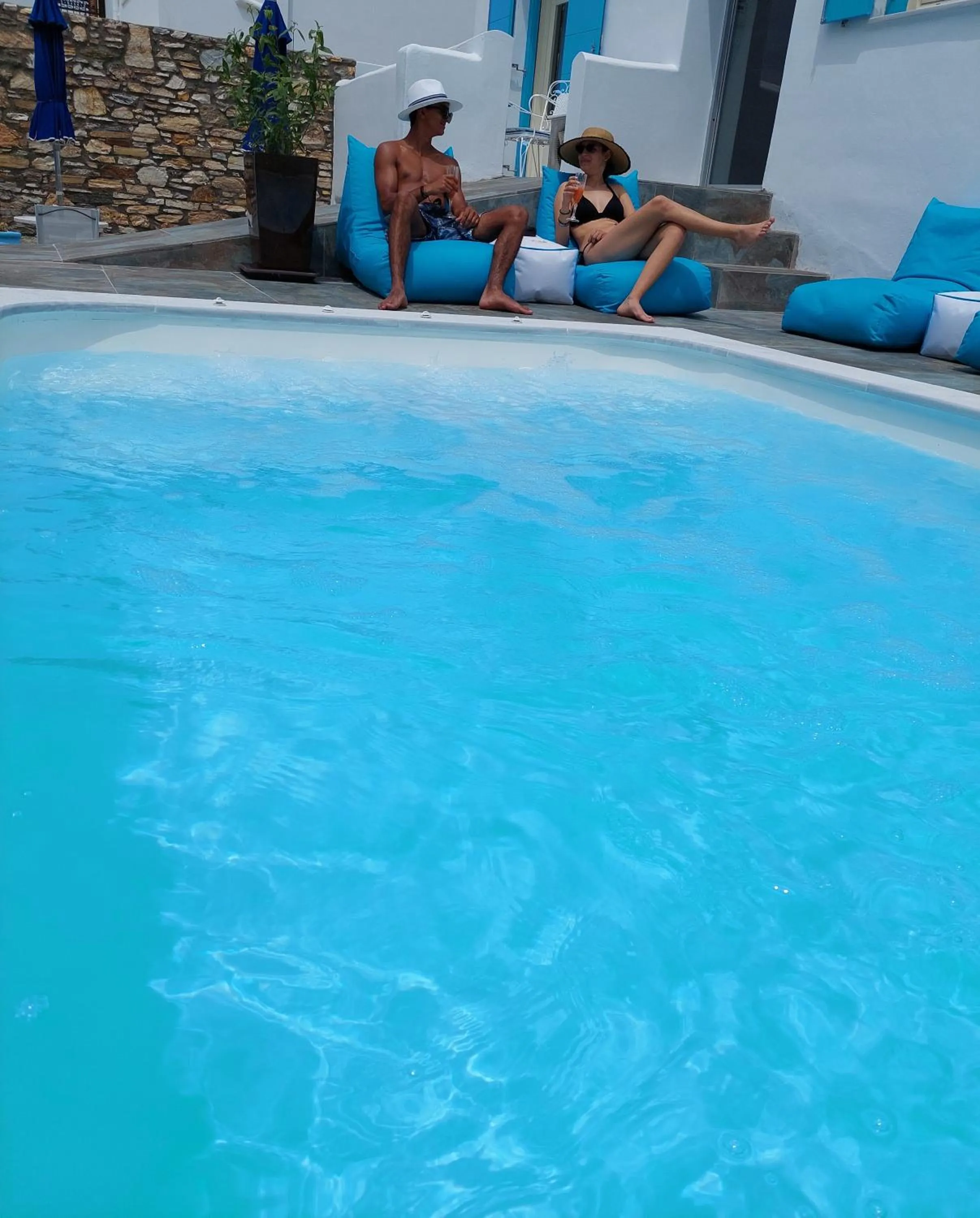 Swimming pool in TINOS AQUA PALAZZO