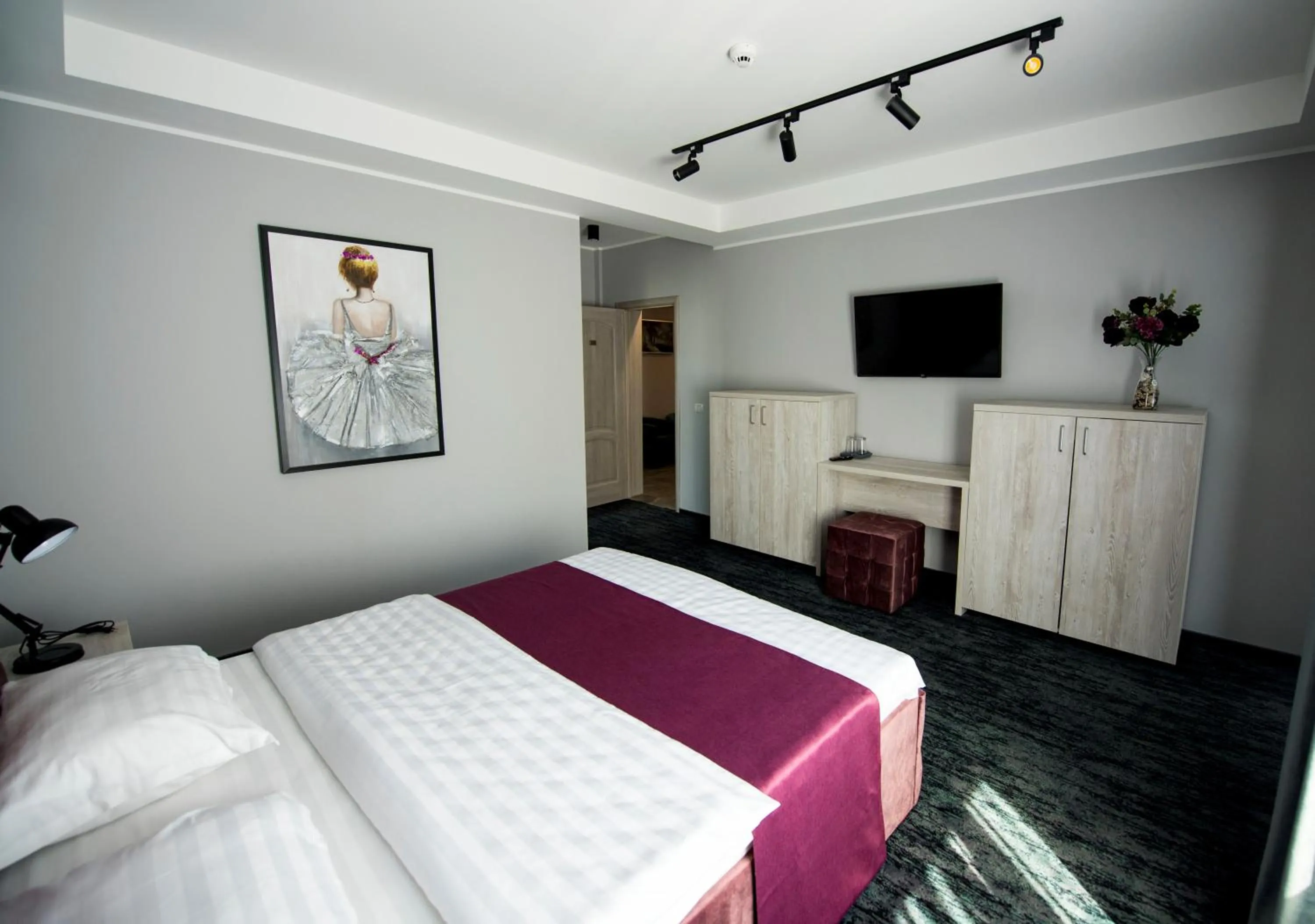 Bed in ZEN Hotel Focșani