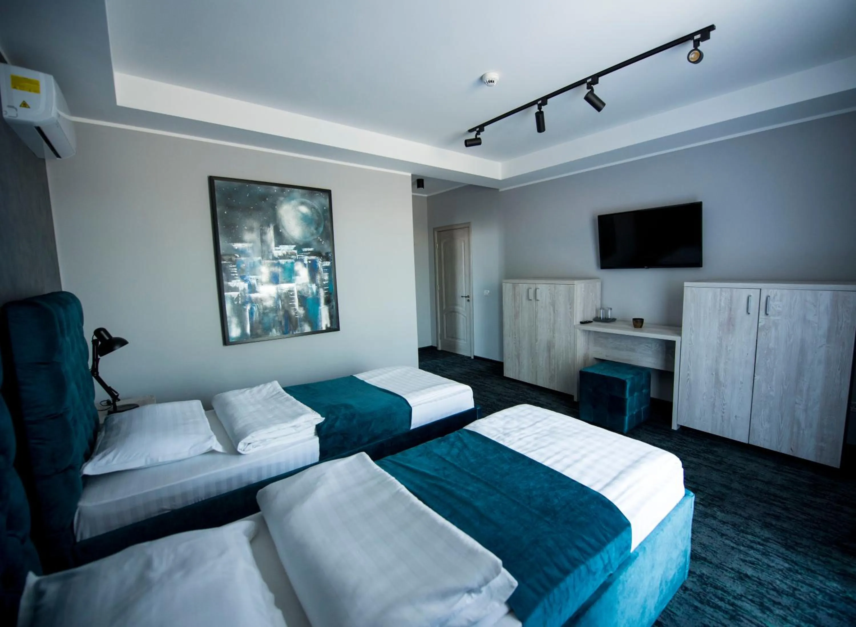 Bed in ZEN Hotel Focșani