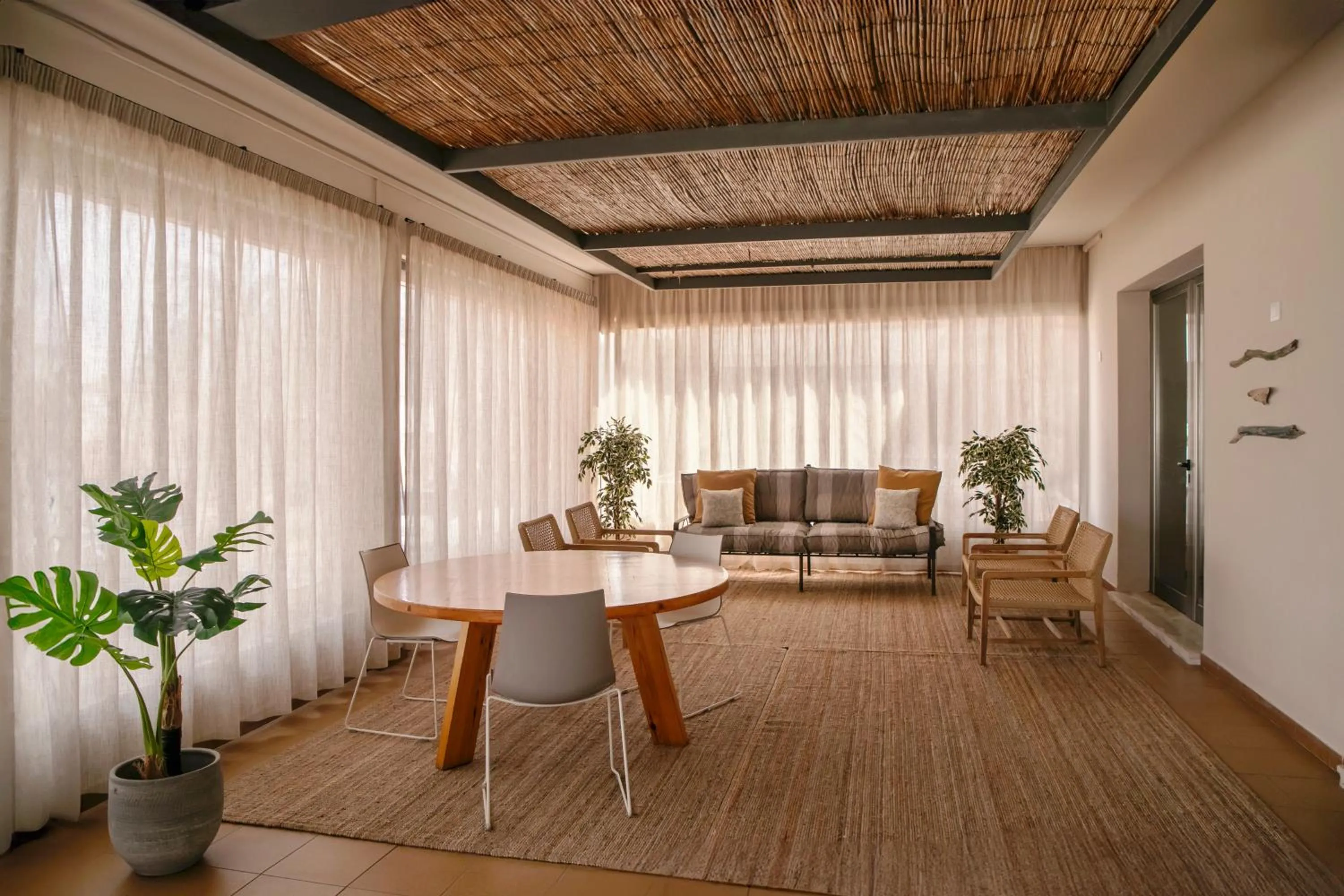 Seating area in Llaut Boutique Hotel