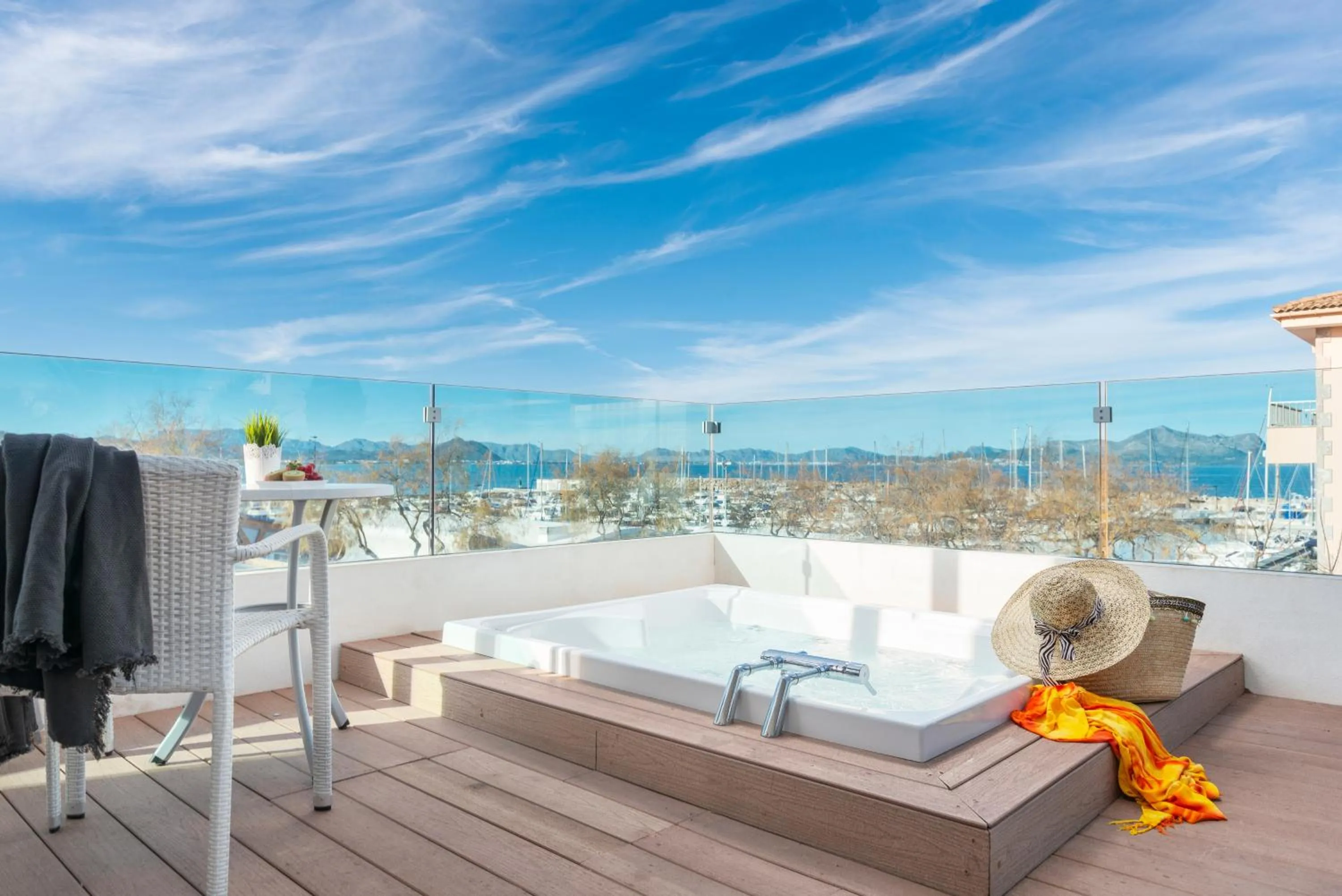 Balcony/Terrace in Llaut Boutique Hotel