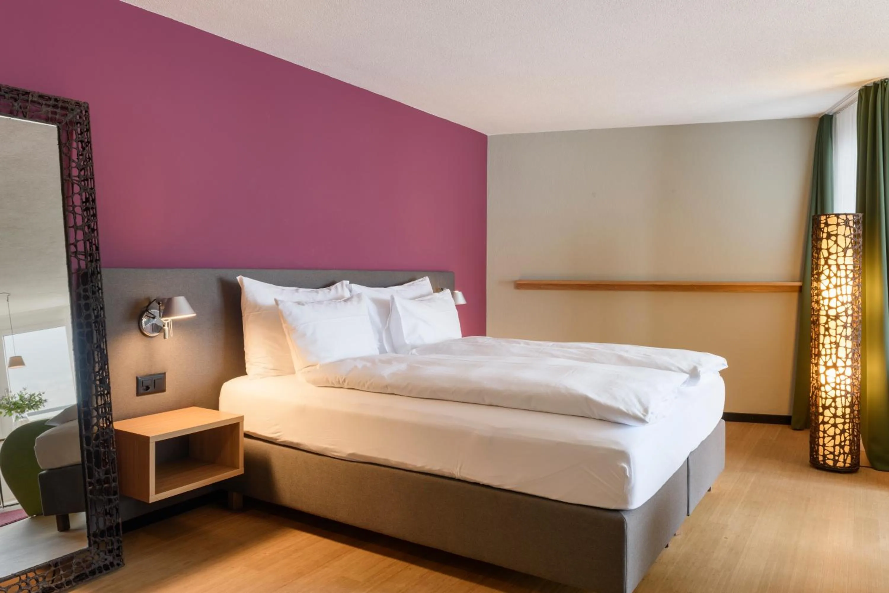 Bed in Seehotel Wilerbad Spa & Seminar