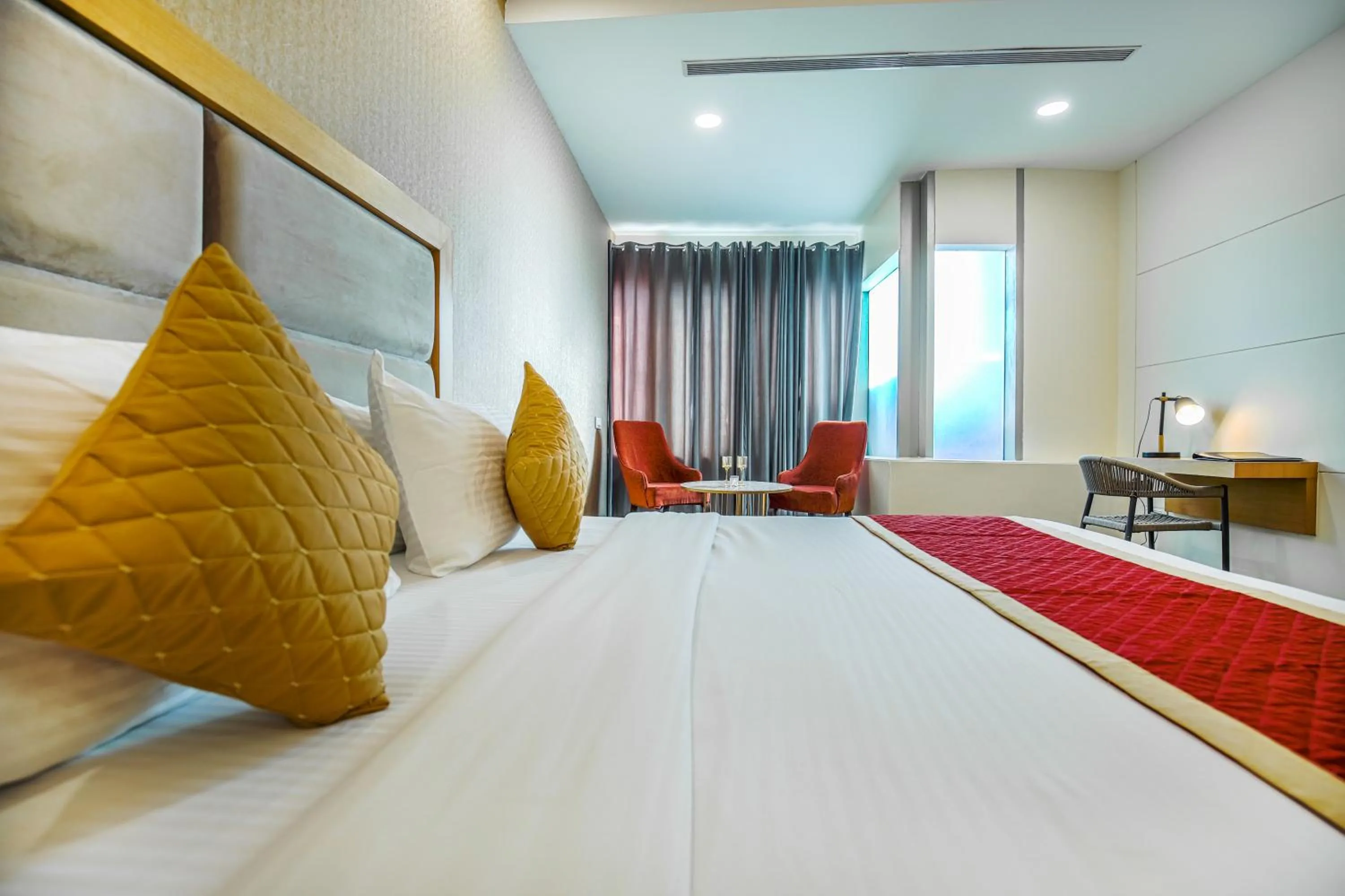 Bed in The Stories Hotel