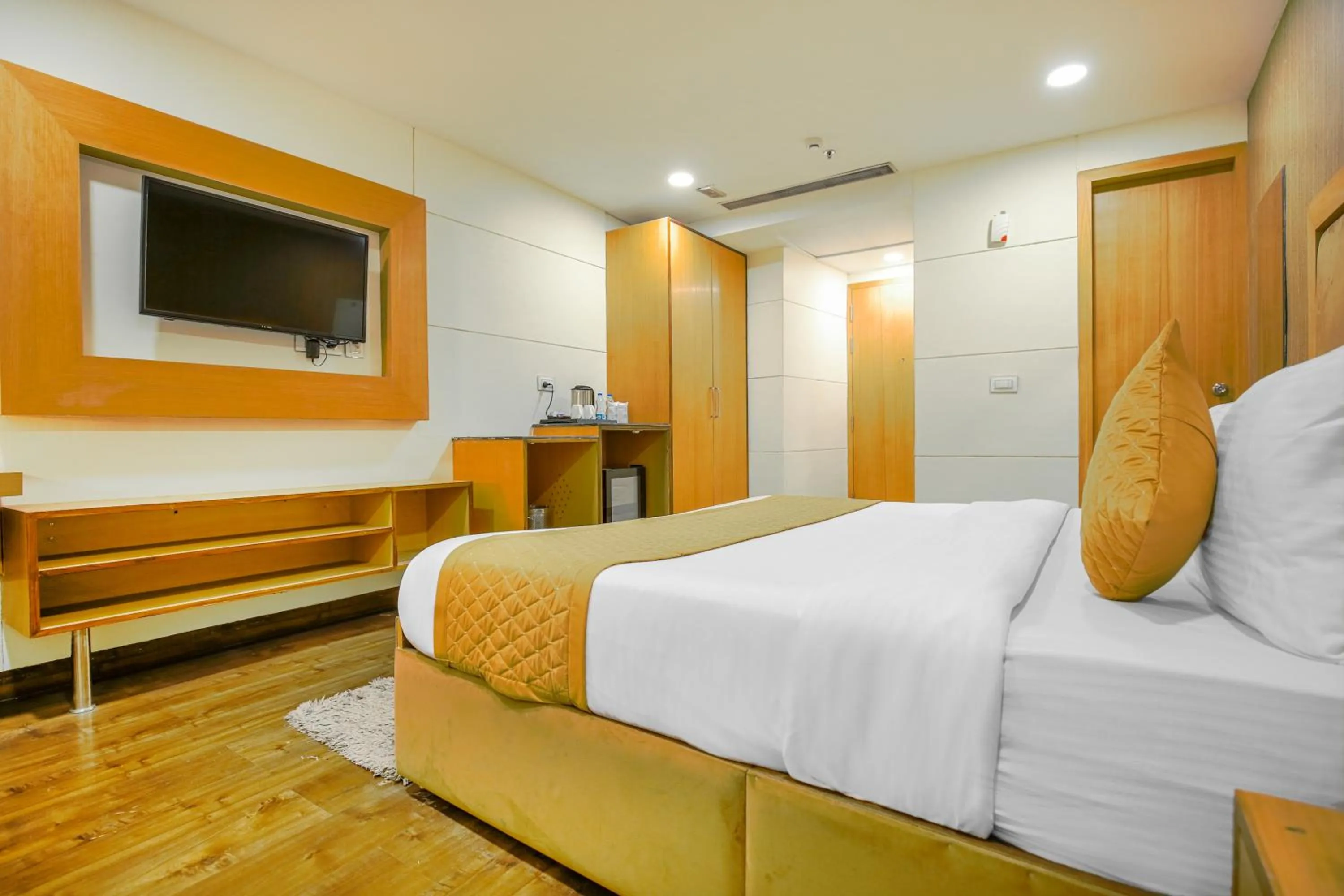 TV and multimedia, Bed in The Stories Hotel