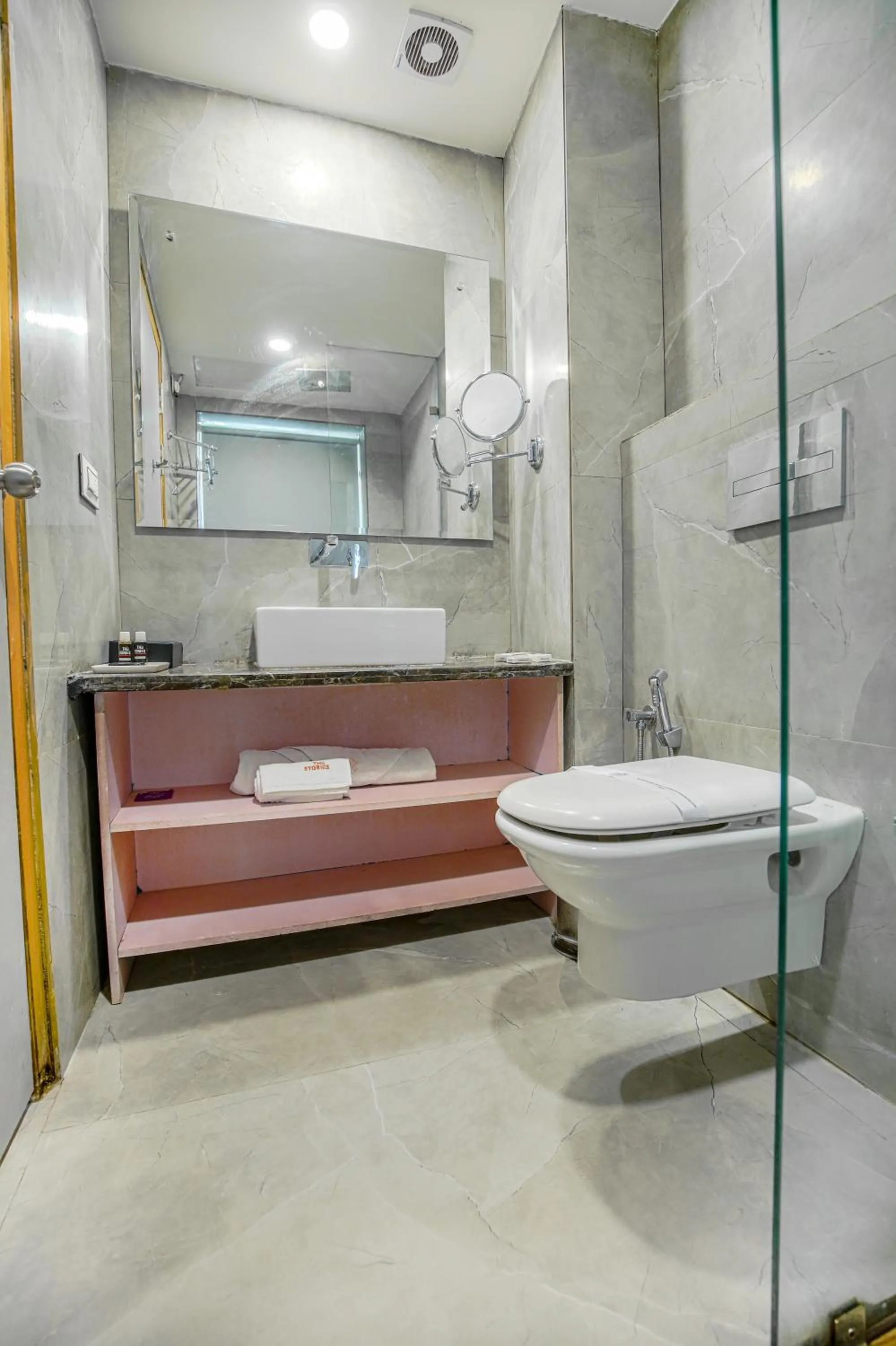 Shower in The Stories Hotel