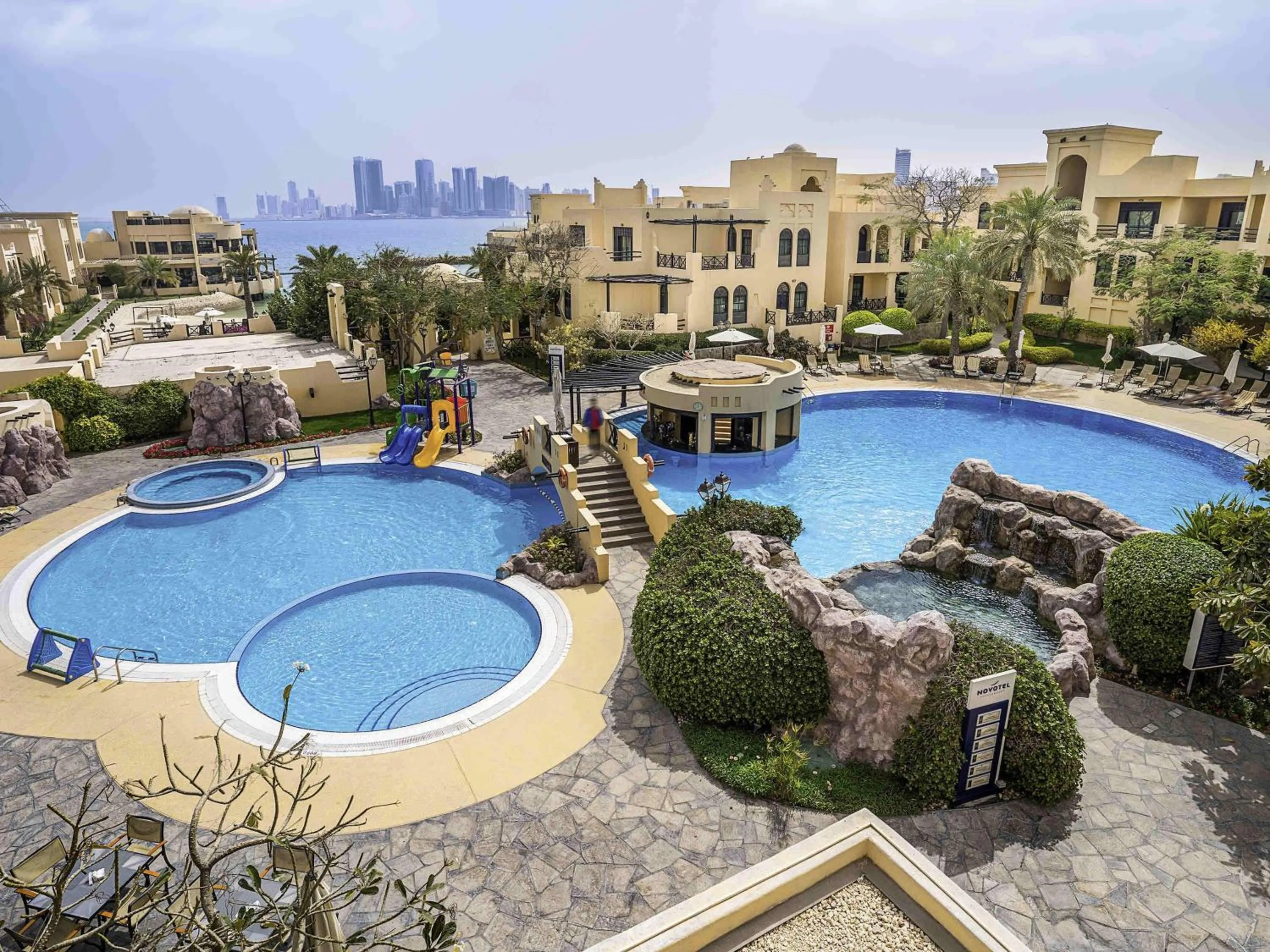 Property building in Novotel Bahrain Al Dana Resort