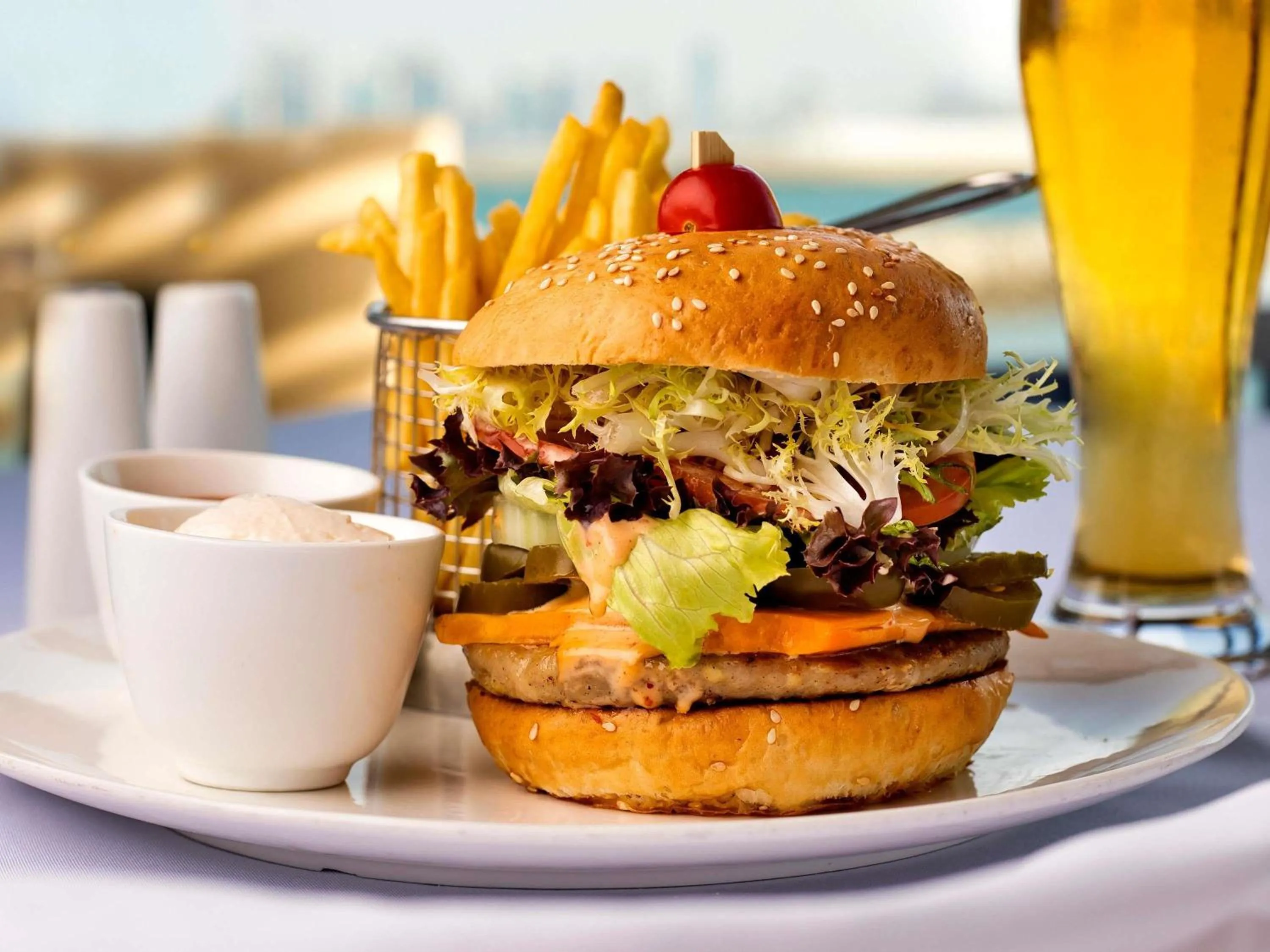 Restaurant/places to eat in Novotel Bahrain Al Dana Resort