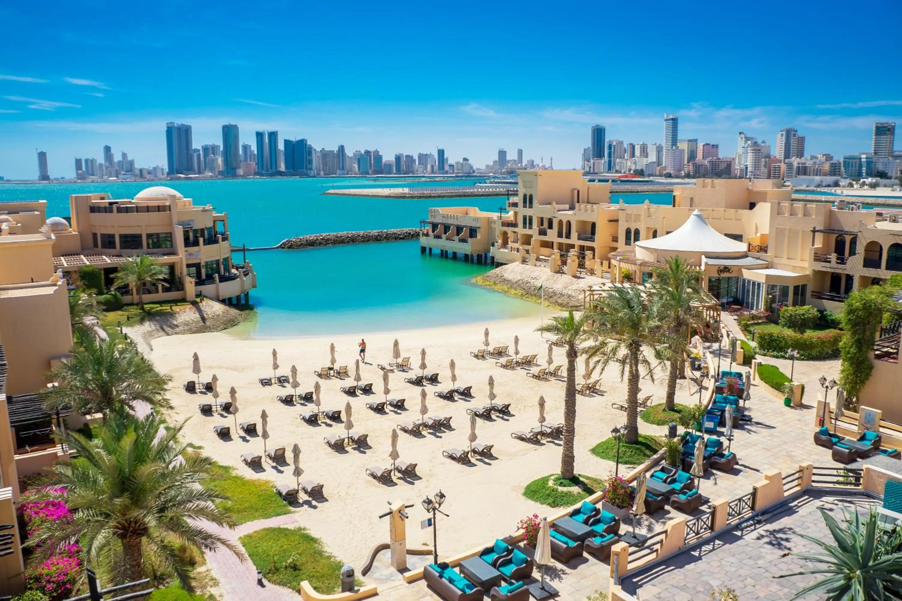 Beach in Novotel Bahrain Al Dana Resort