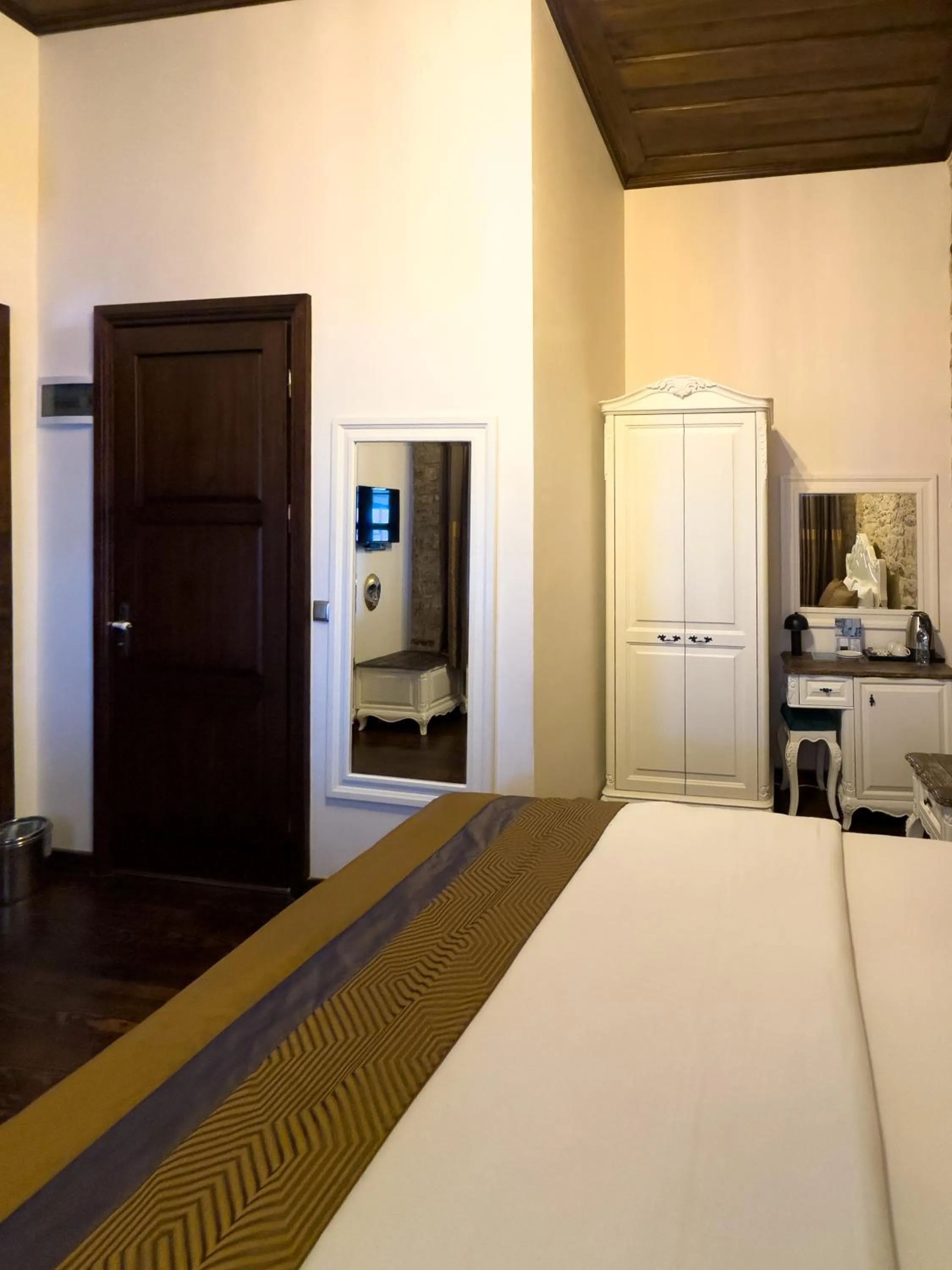 Bed in Marina Foça Hotel