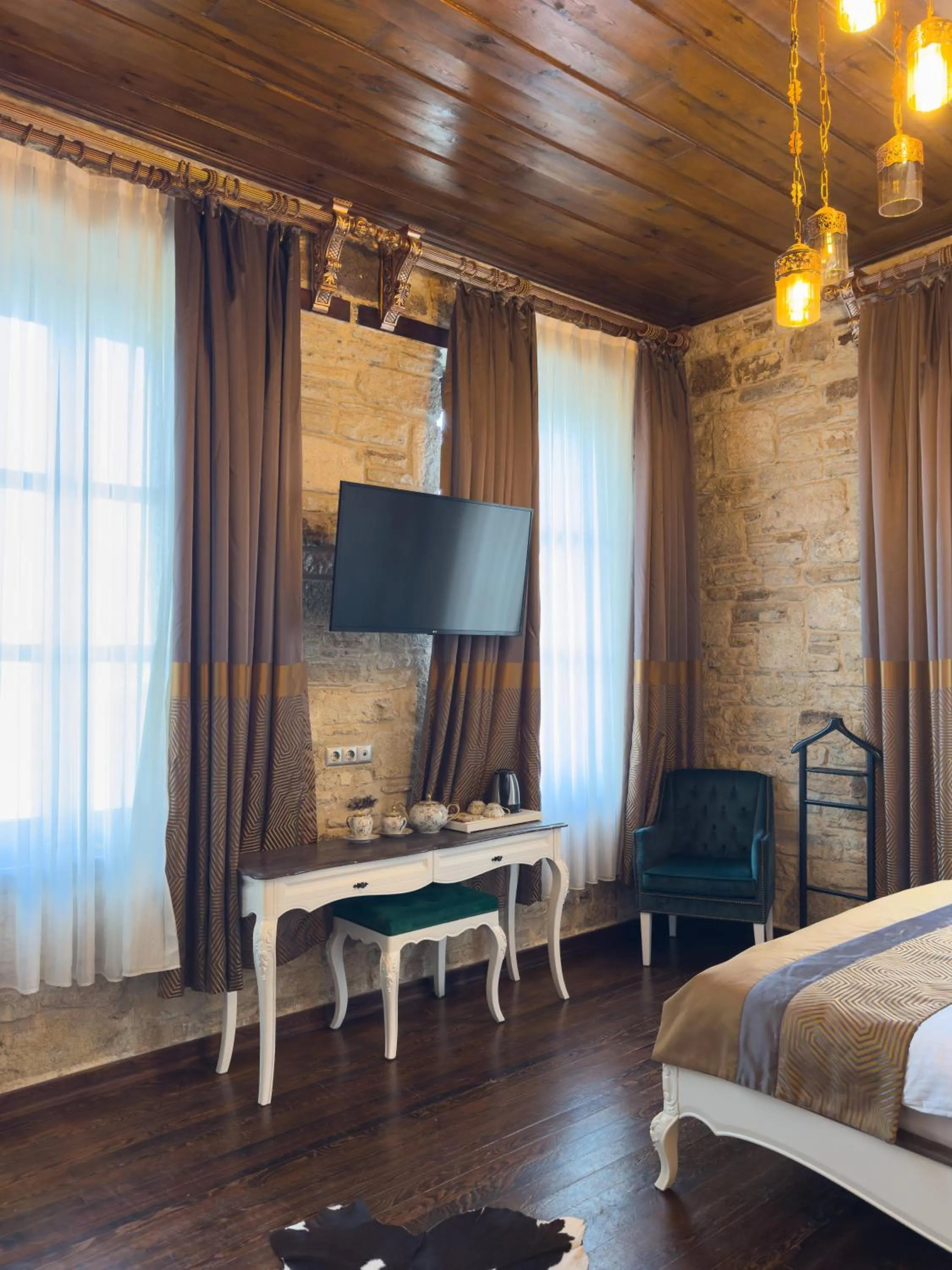 Bed in Marina Foça Hotel