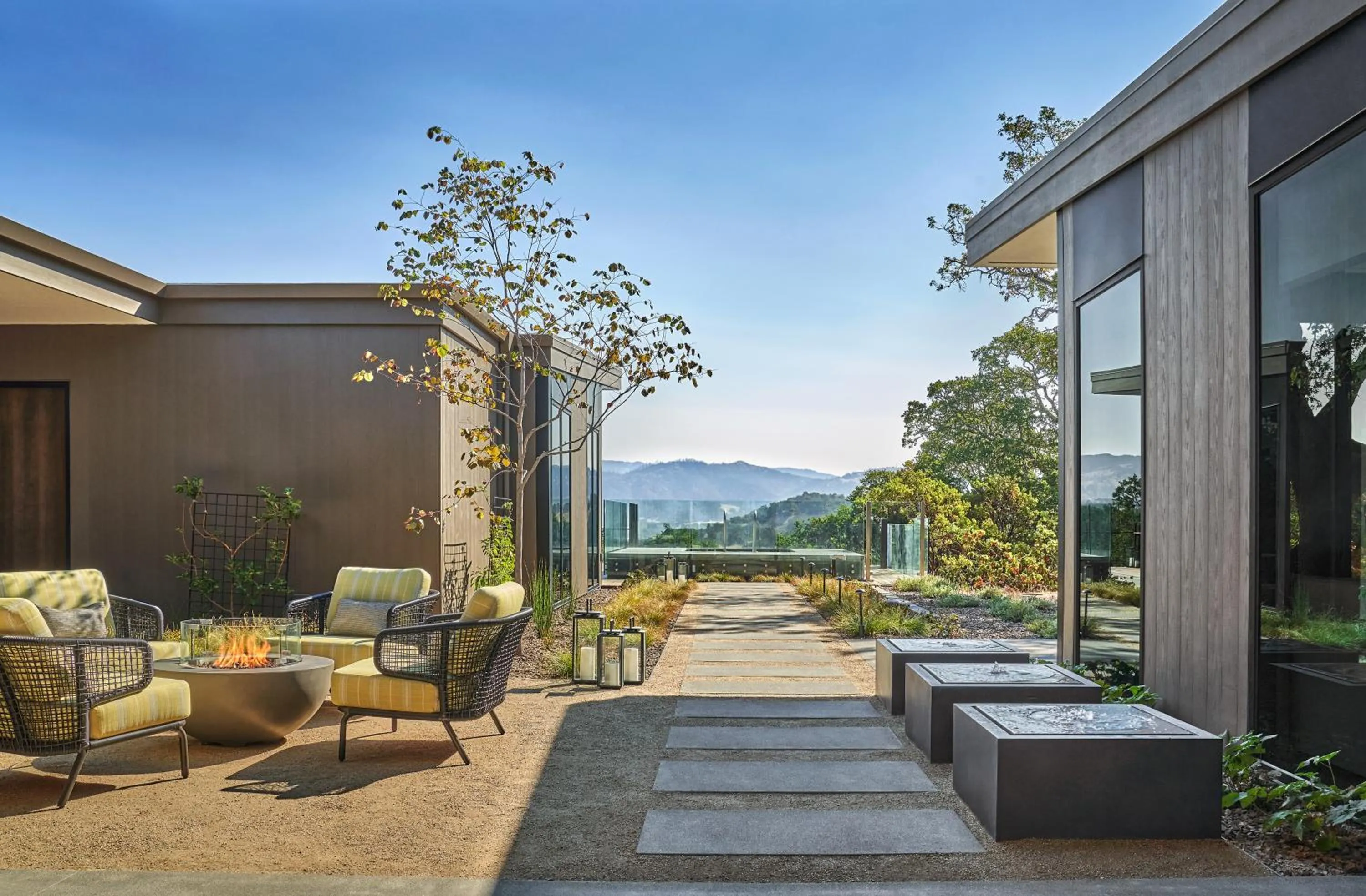 Patio in Montage Healdsburg