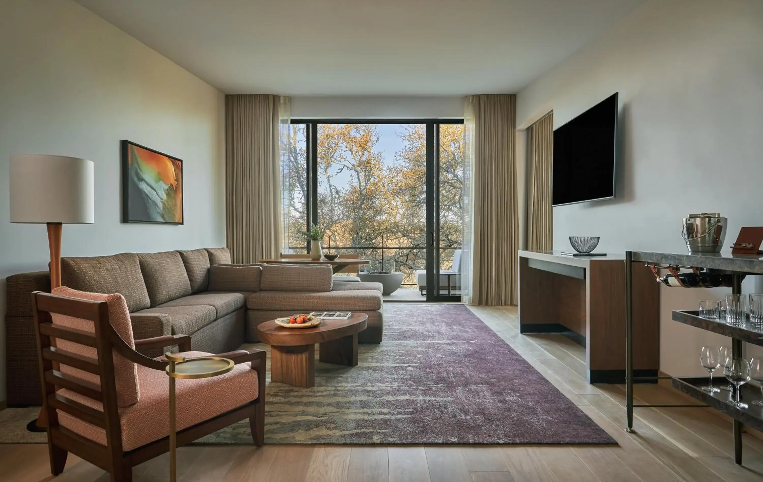 King Suite with Balcony in Montage Healdsburg King Suite with Balcony in Montage Healdsburg