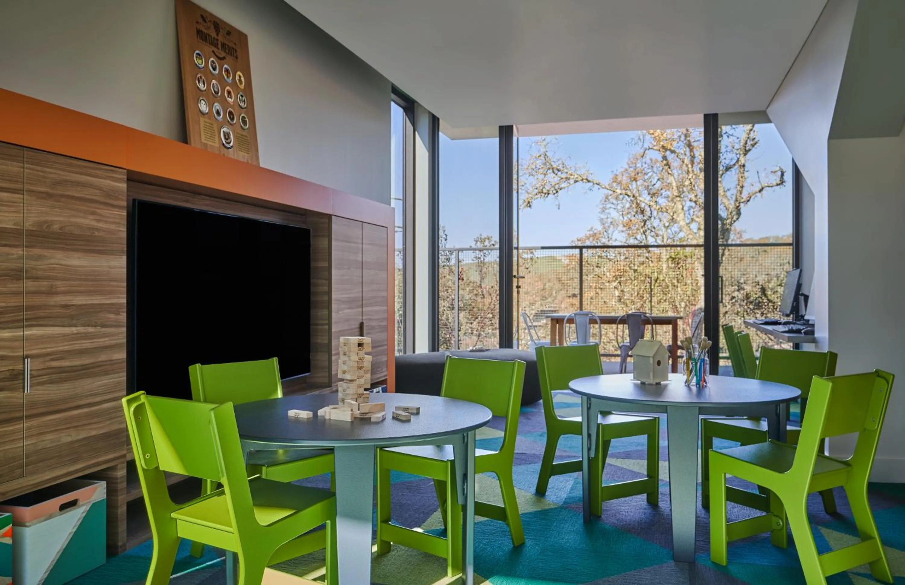 Kids's club in Montage Healdsburg