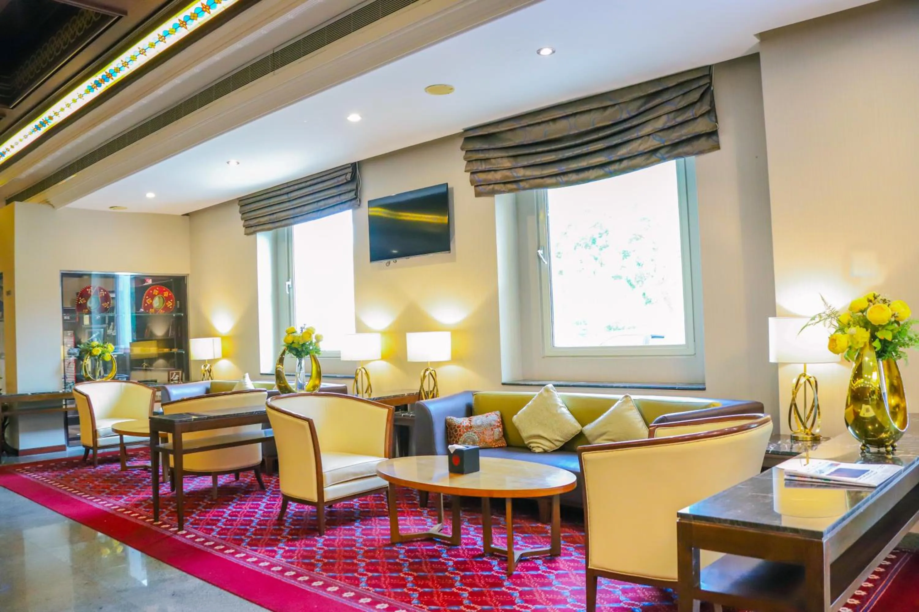 Lobby or reception in Ramee Guestline Hotel