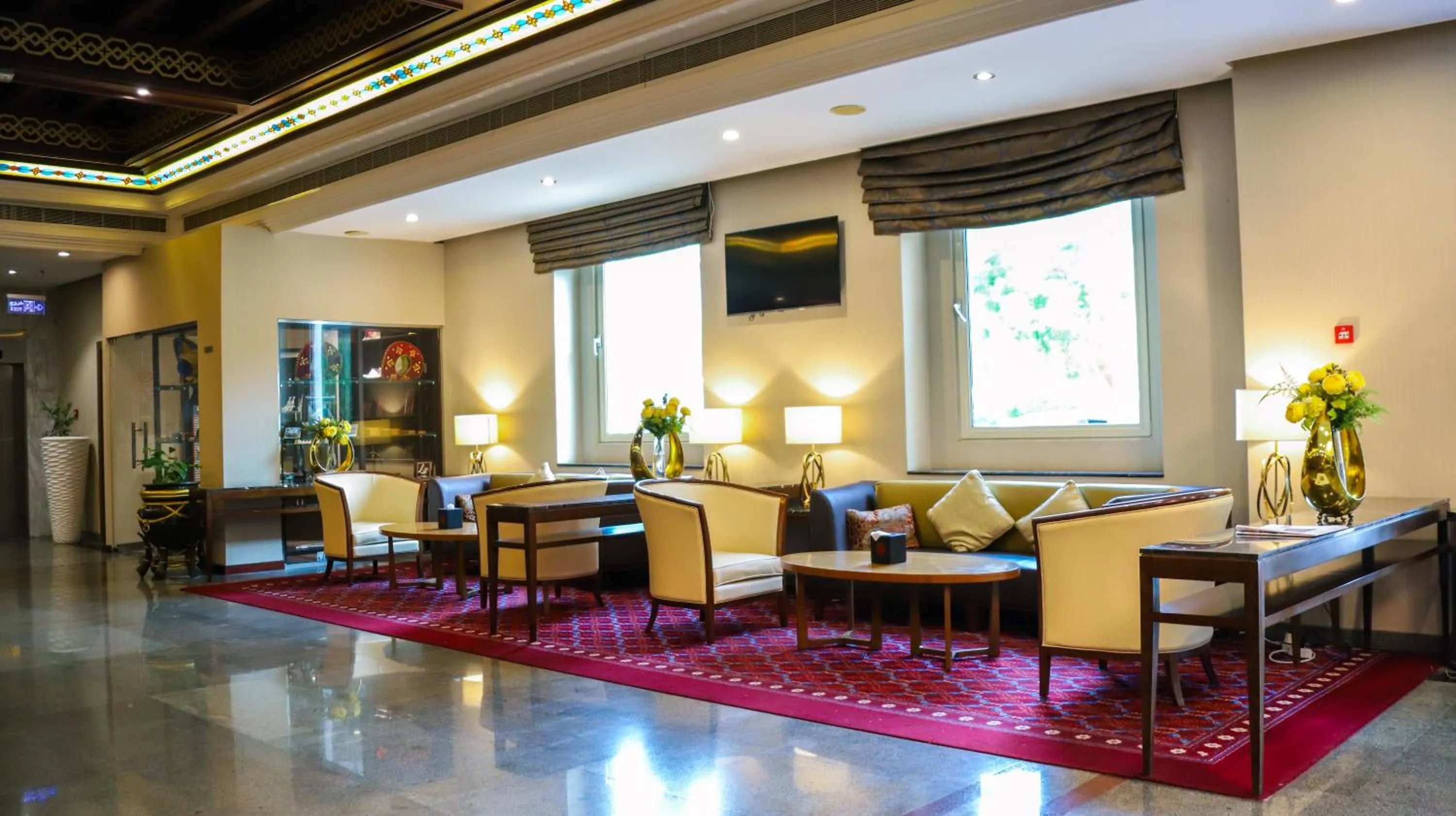 Lobby or reception in Ramee Guestline Hotel
