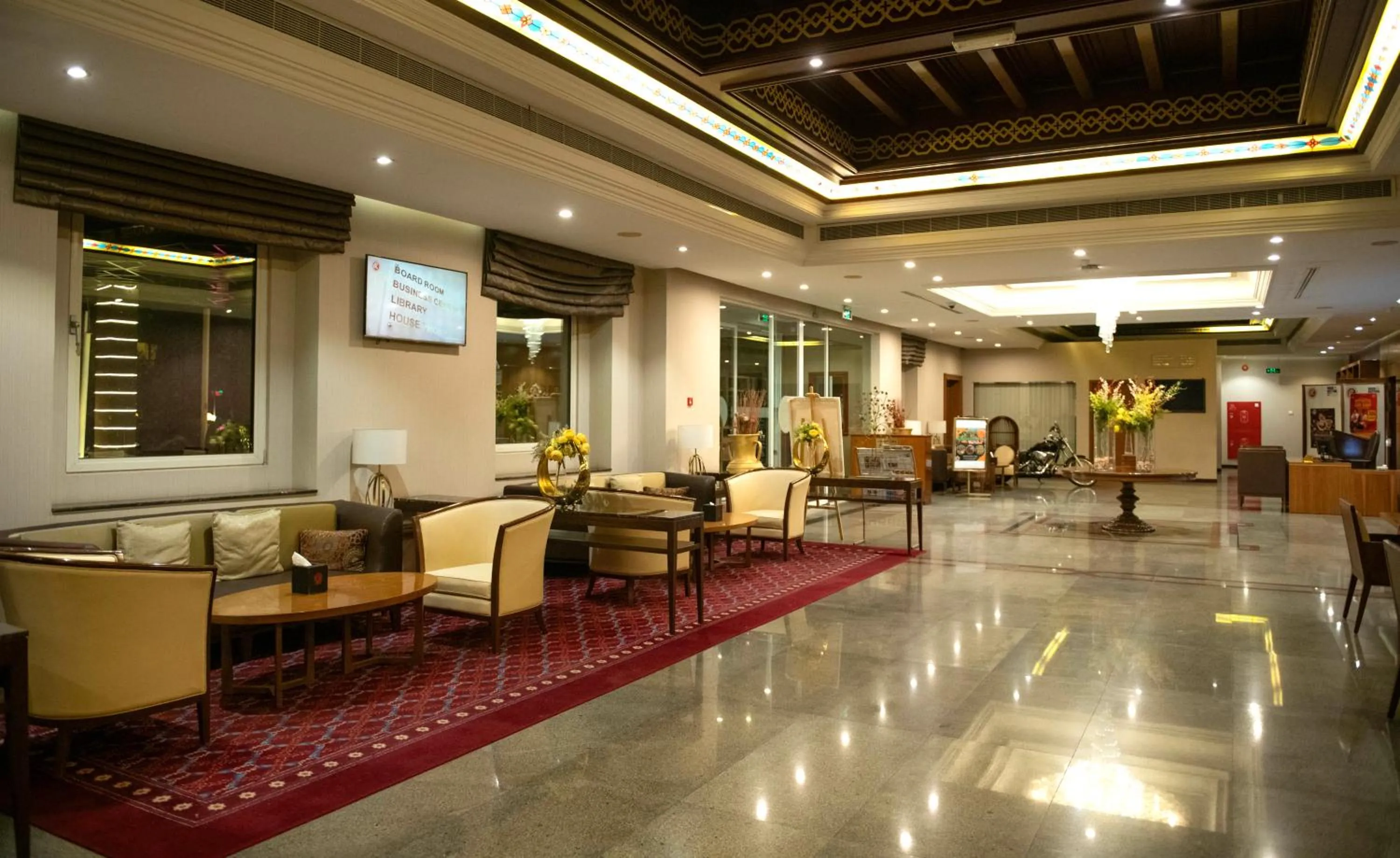 Lobby or reception in Ramee Guestline Hotel