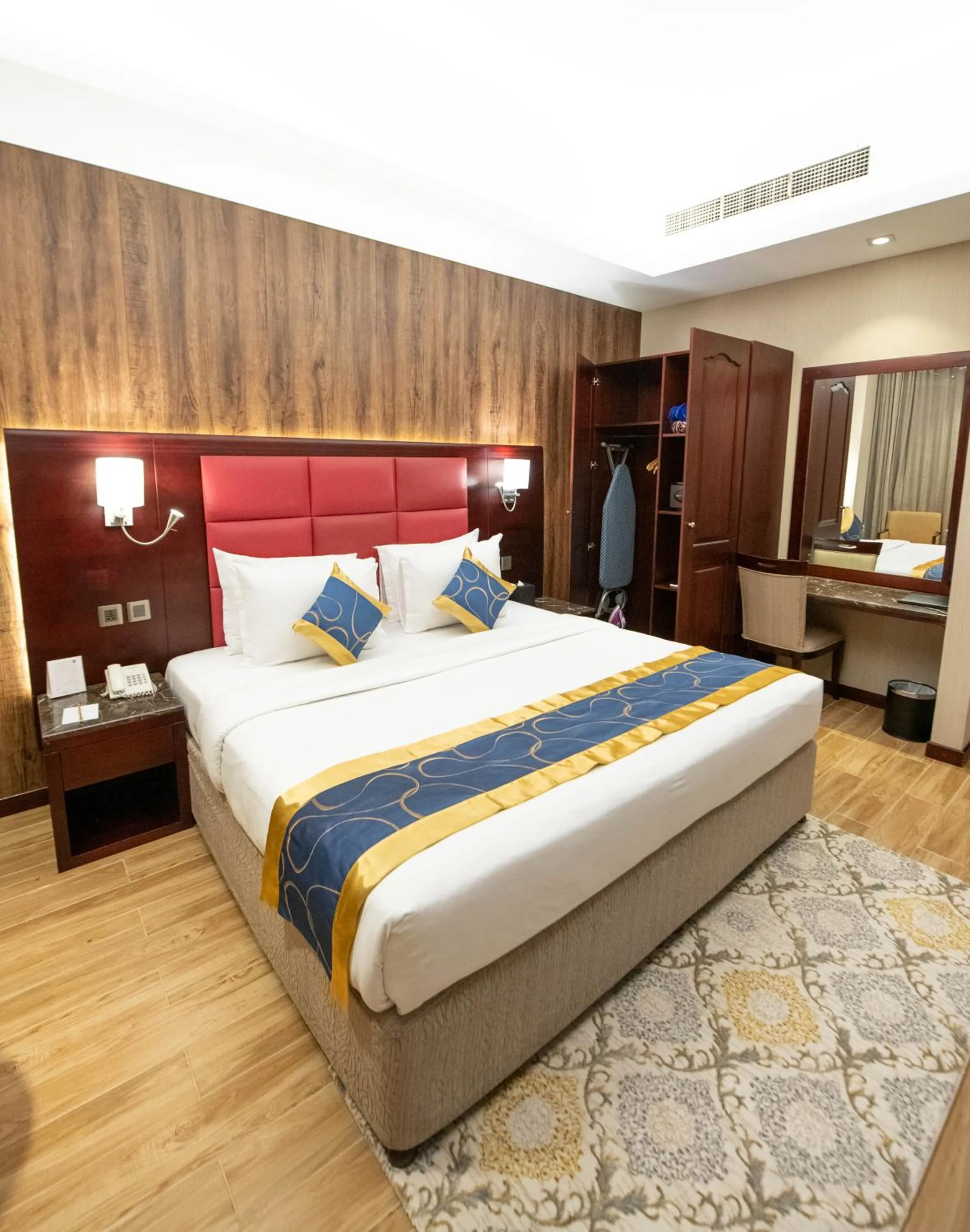 Photo of the whole room, Bed in Ramee Guestline Hotel