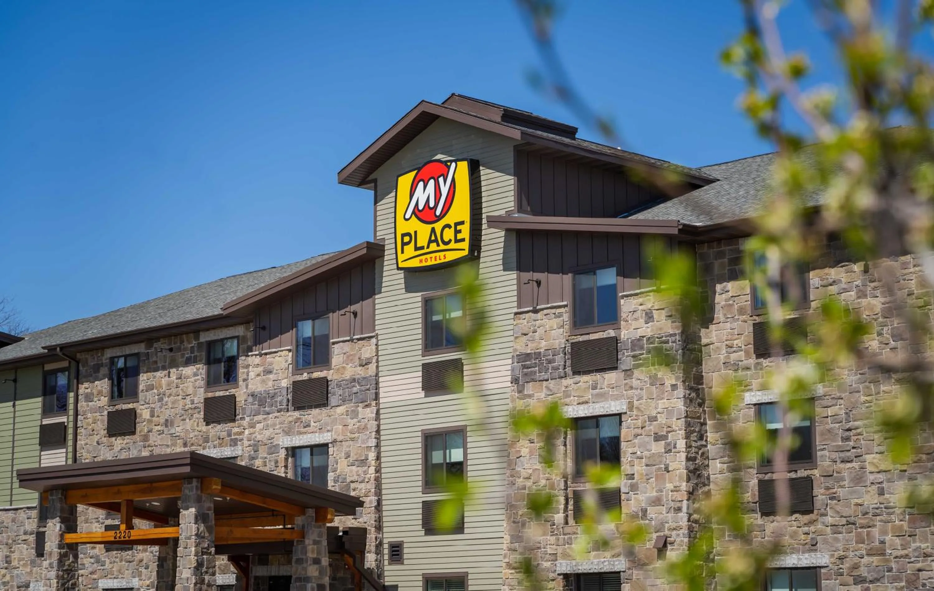 Property building in My Place Hotel-Green Bay, WI