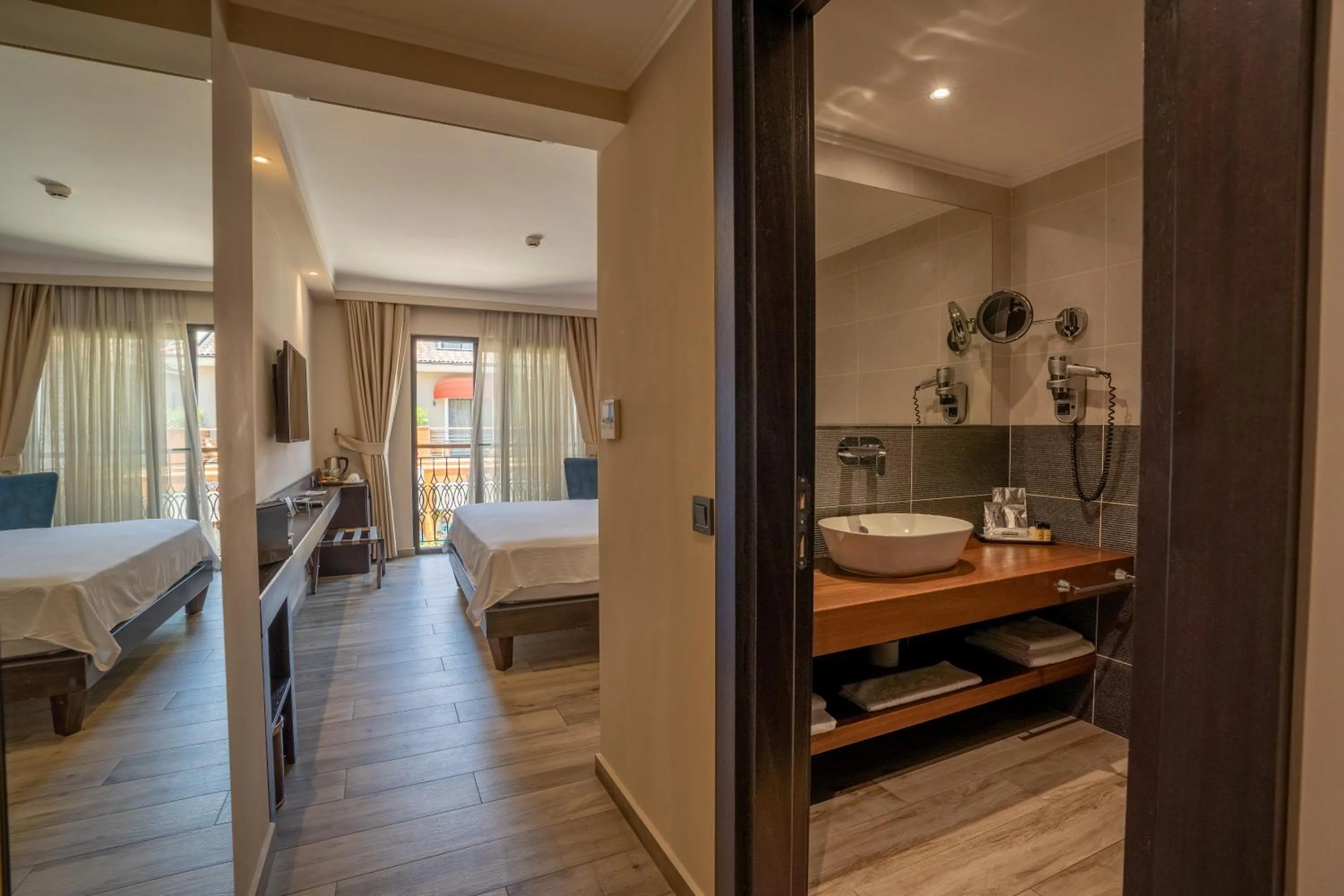 Photo of the whole room, Bed in Resa Hotel Göcek