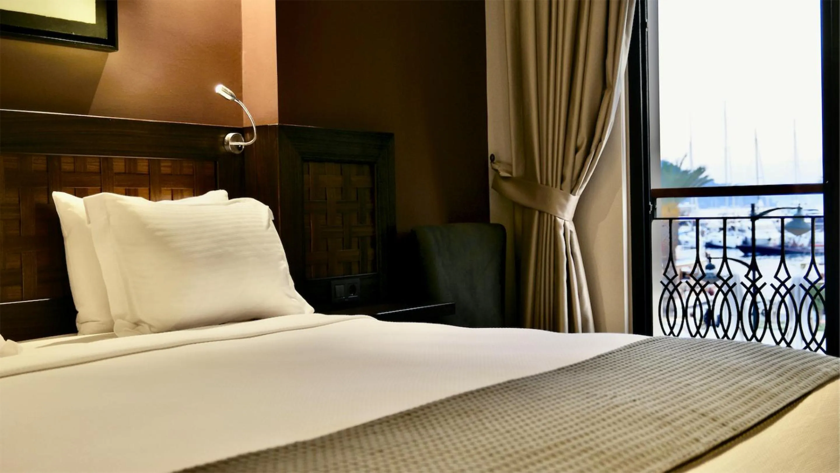 Bed in Resa Hotel Göcek