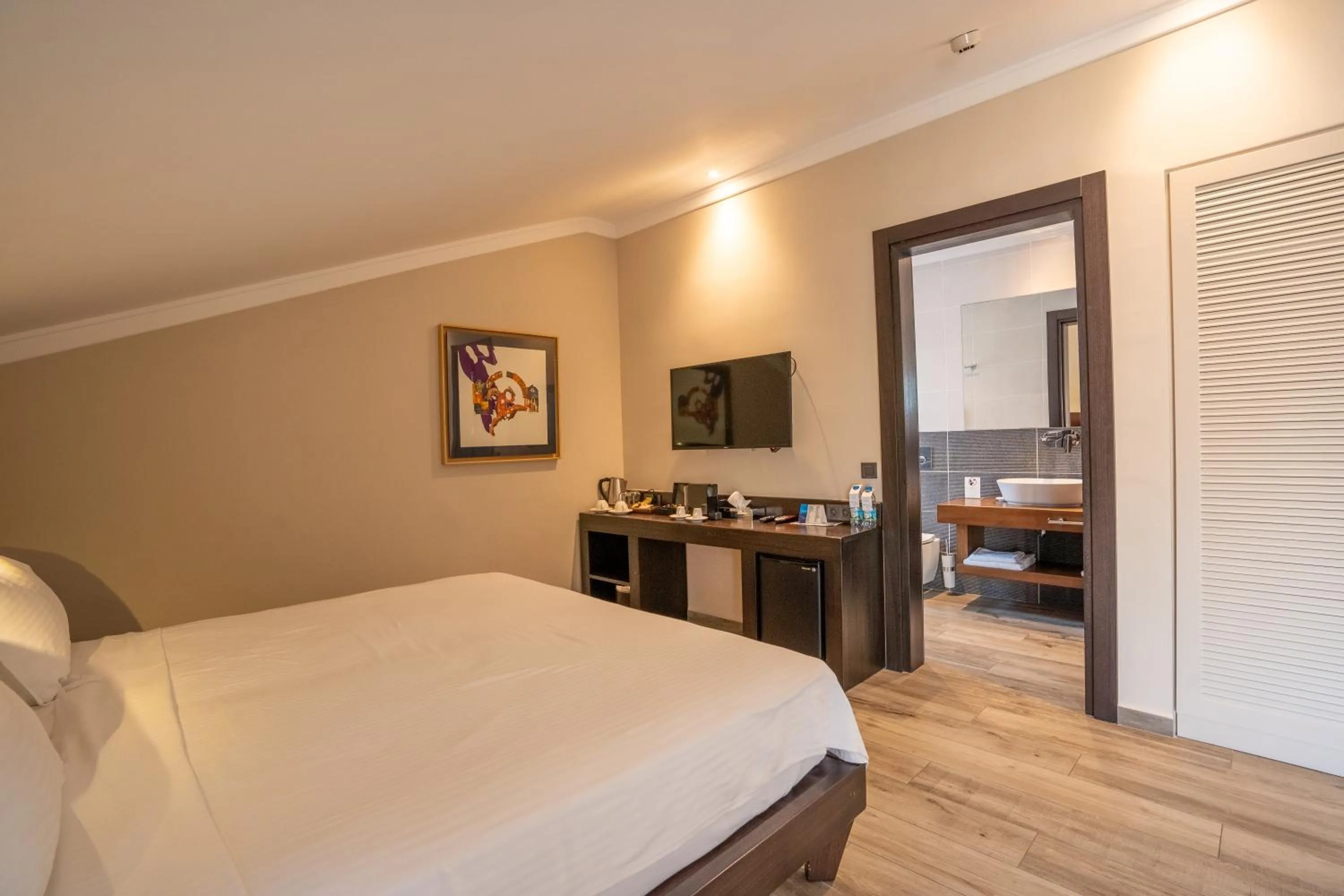 Bedroom, Bed in Resa Hotel Göcek