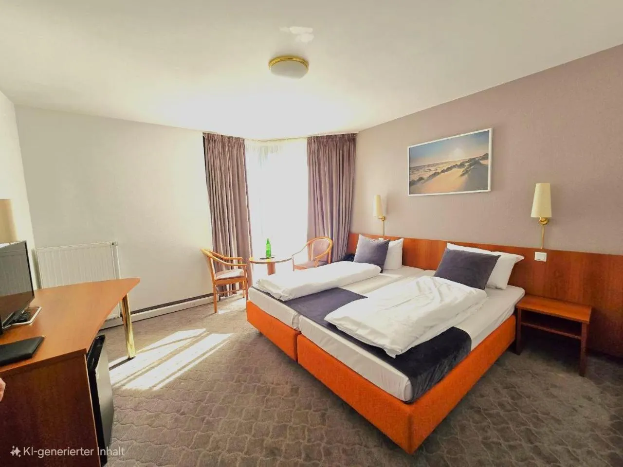 Bed in Concorde Hotel Ascot