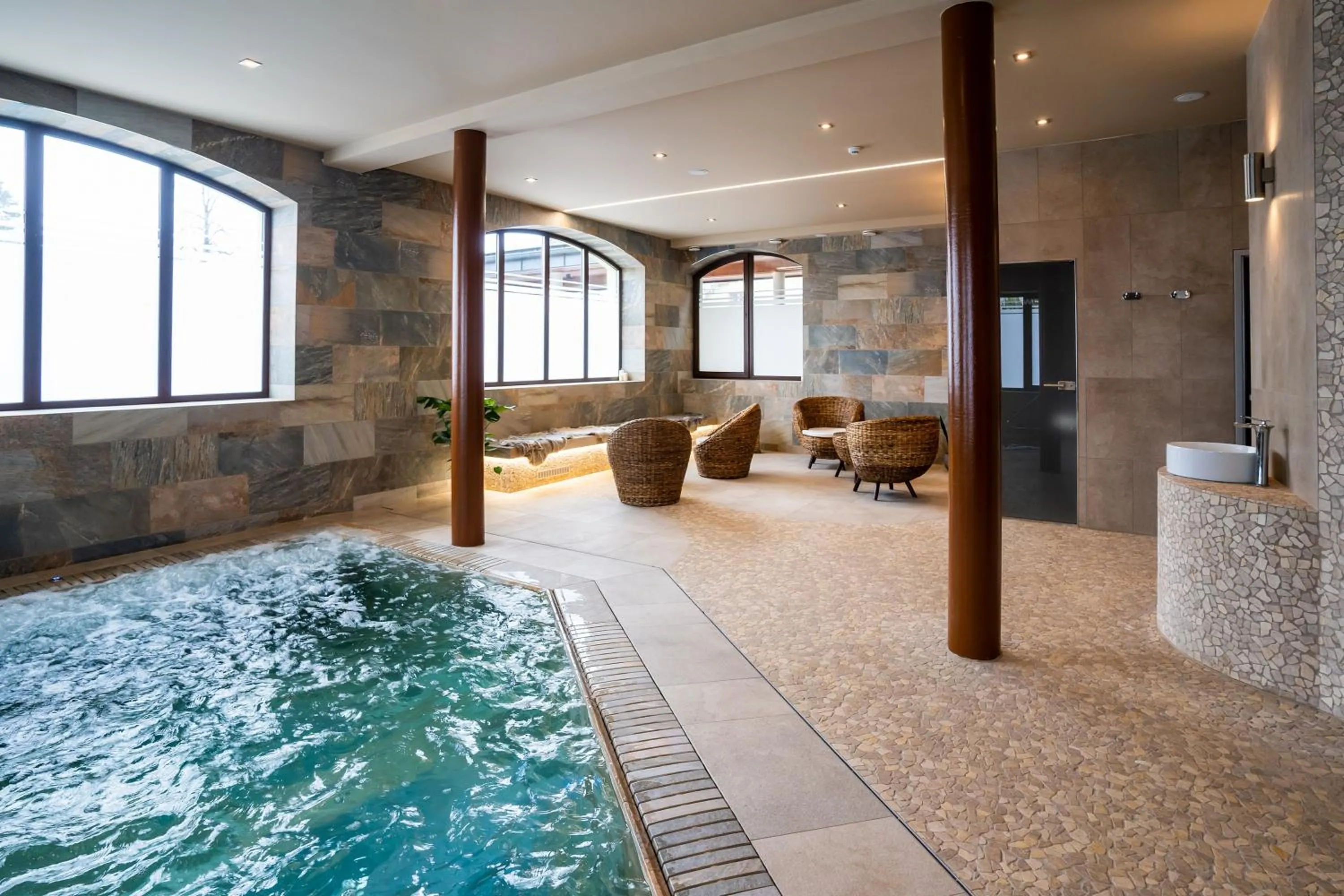 Hot Tub in Wellness Hotel Demänová