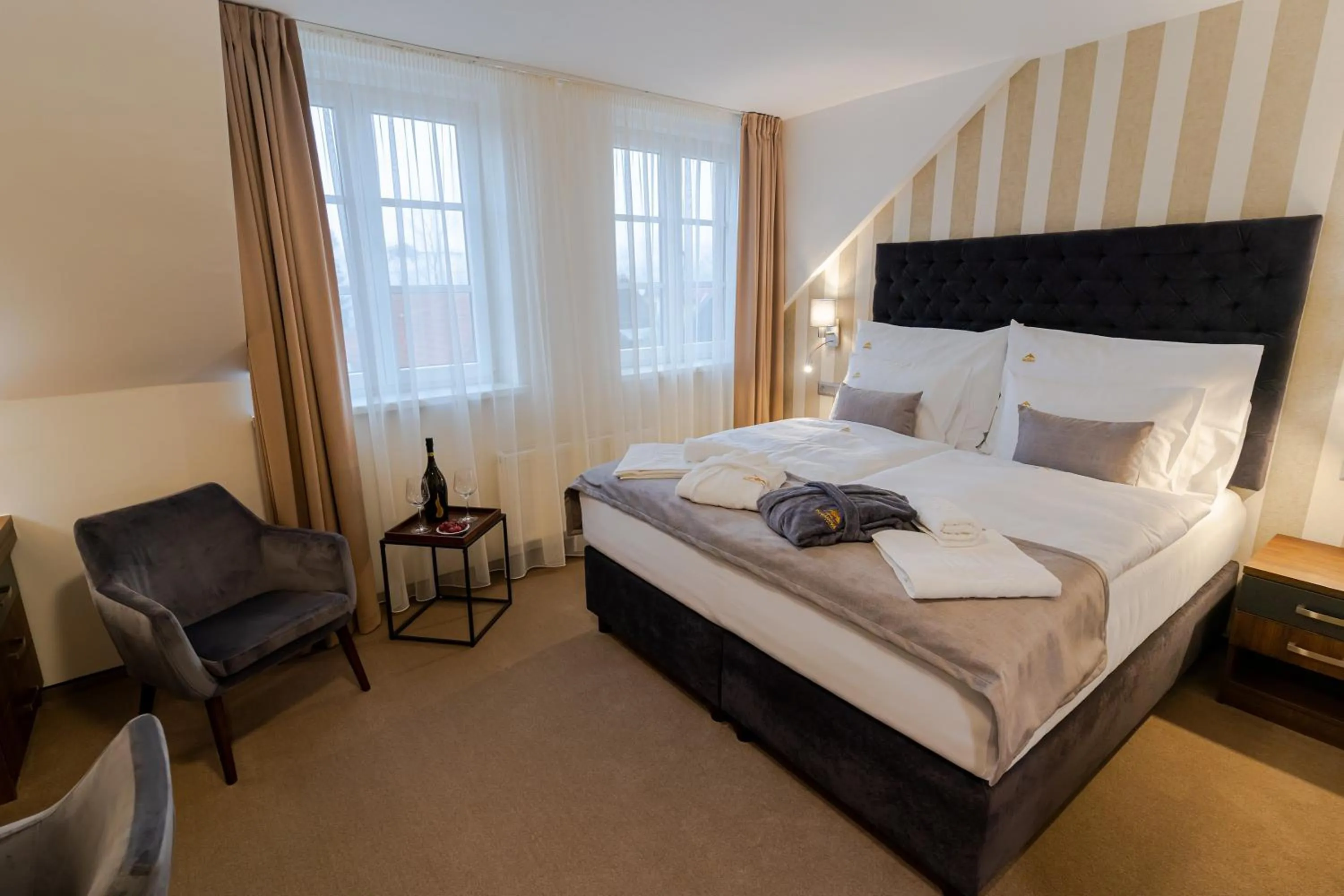 Photo of the whole room, Bed in Wellness Hotel Demänová