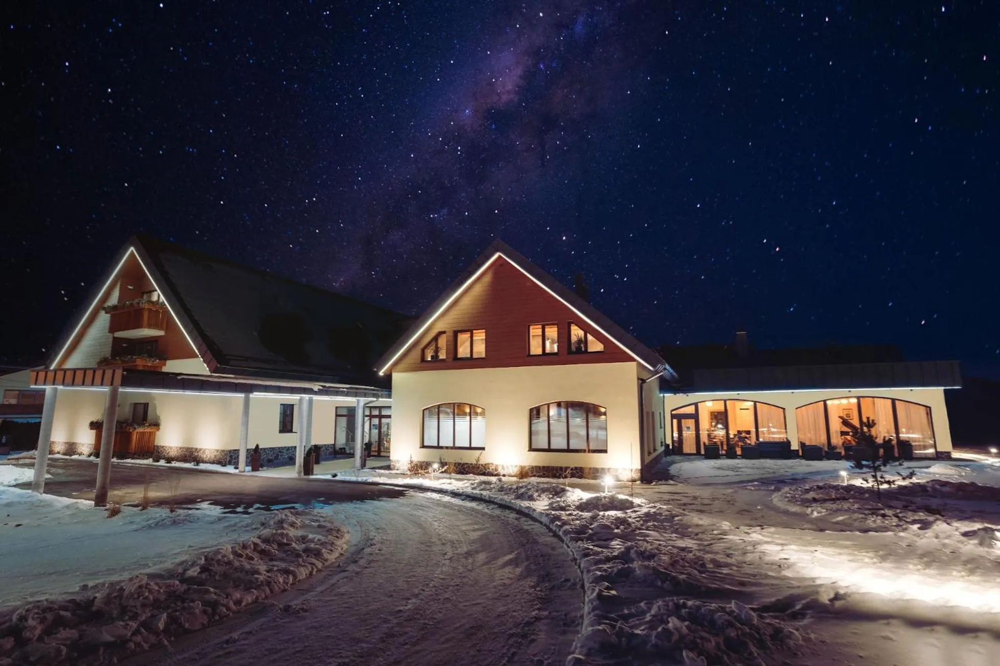 Property building in Wellness Hotel Demänová