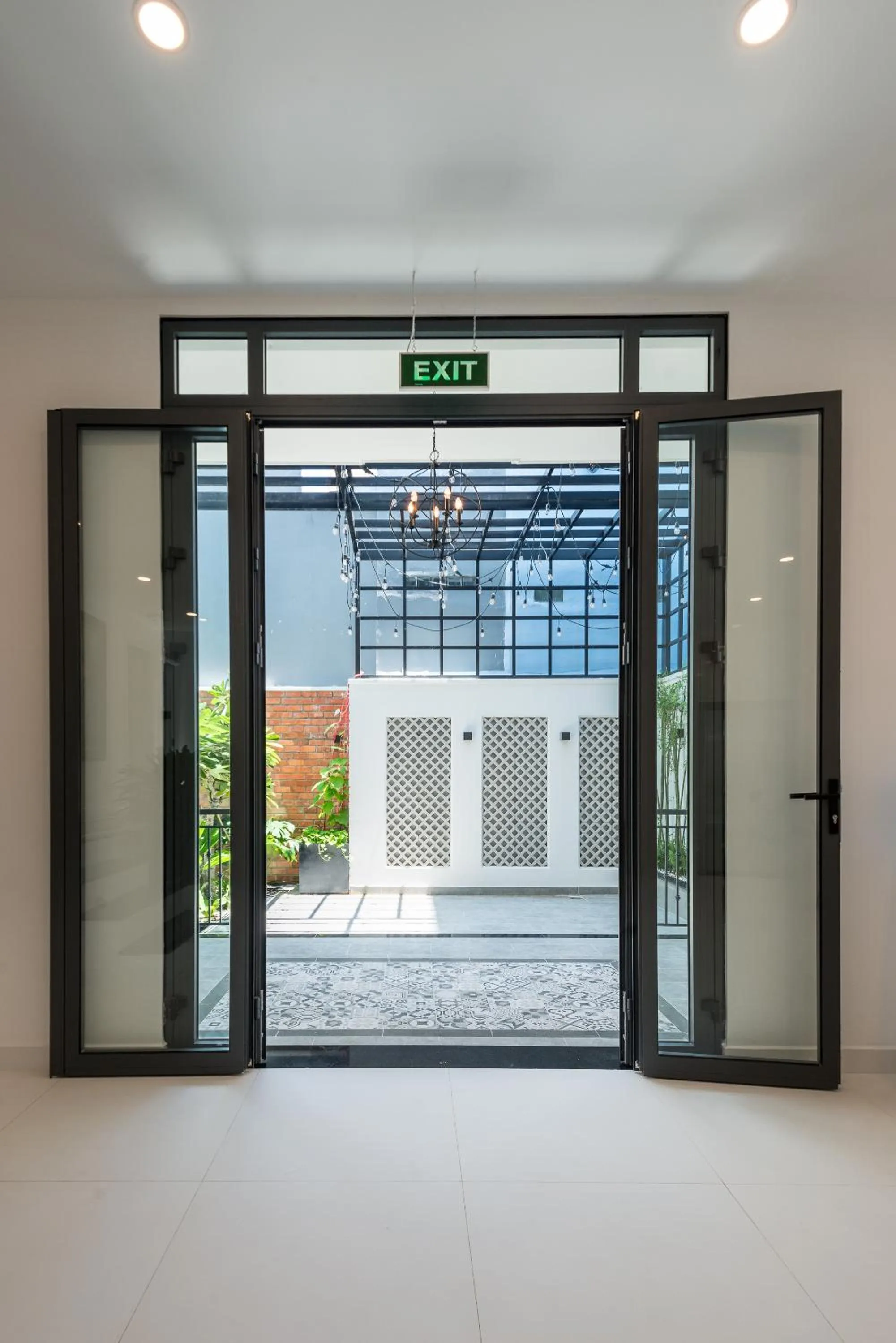 Facade/entrance in Cozrum Homes The Gallery Residence