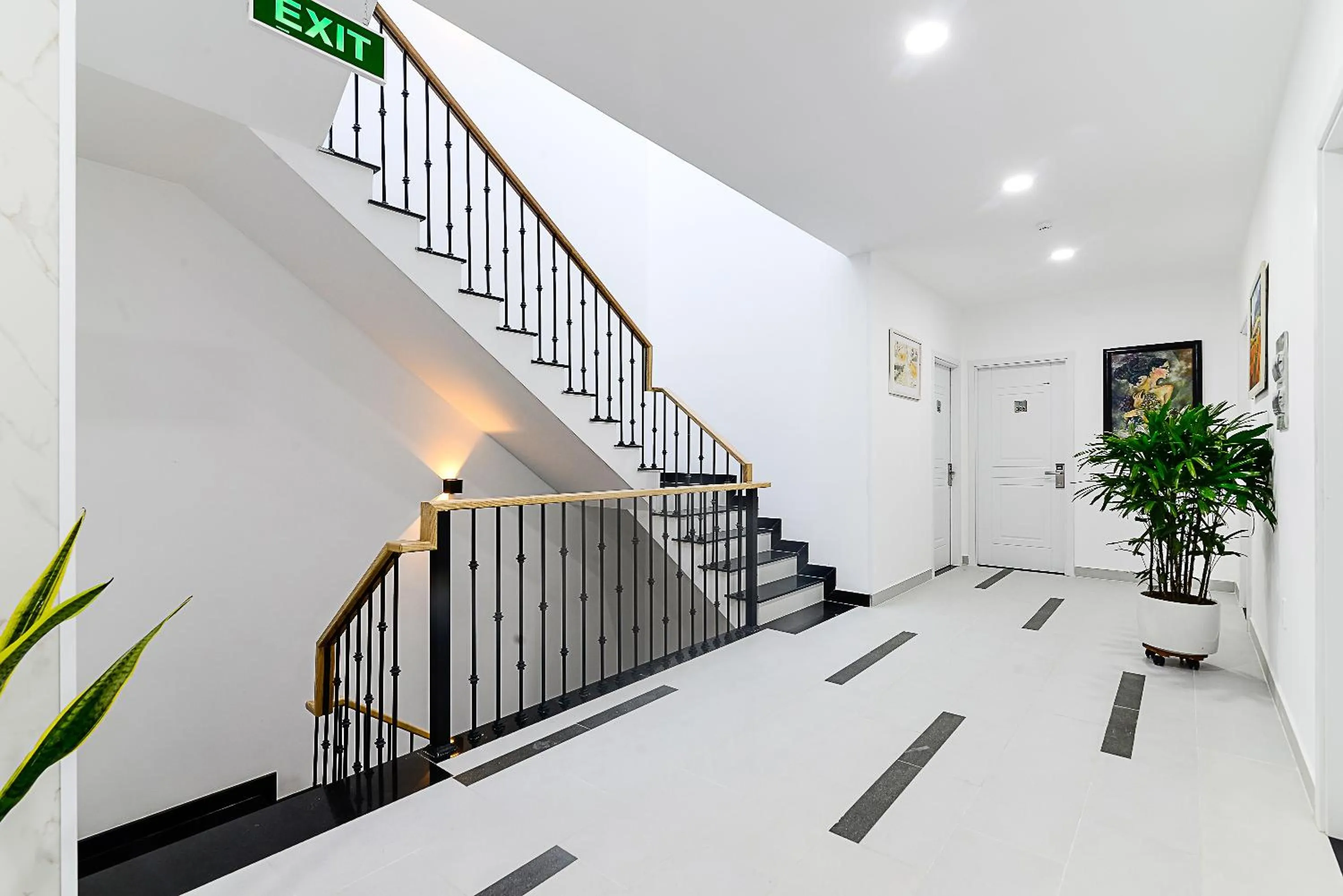 Floor plan in Cozrum Homes The Gallery Residence